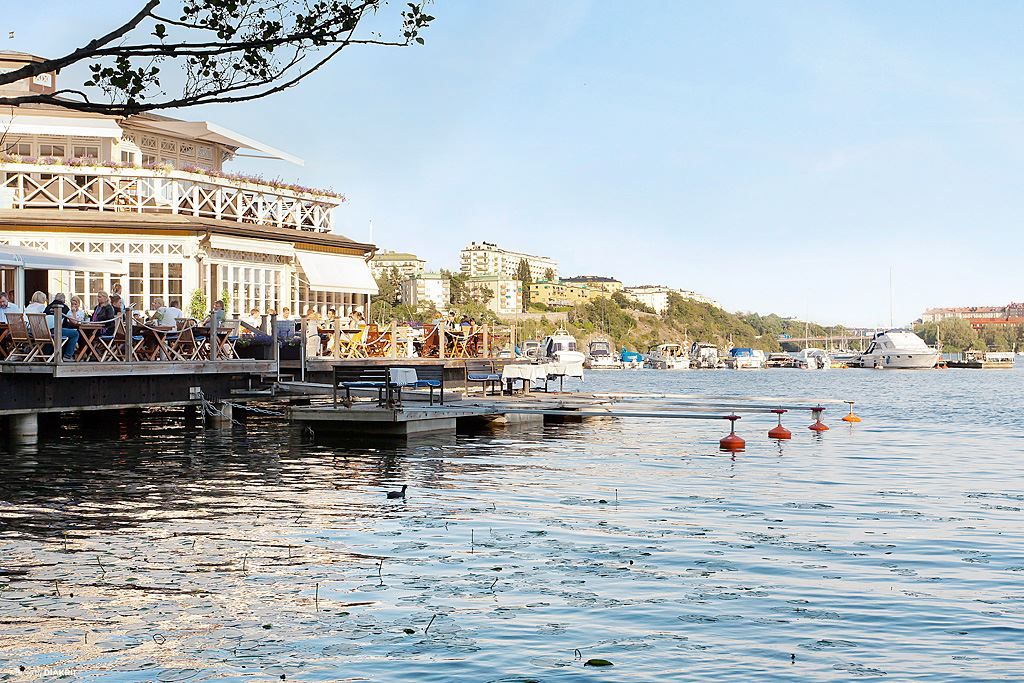 Sjöpaviljongen, en förstklassig restaurang i kvarteret
