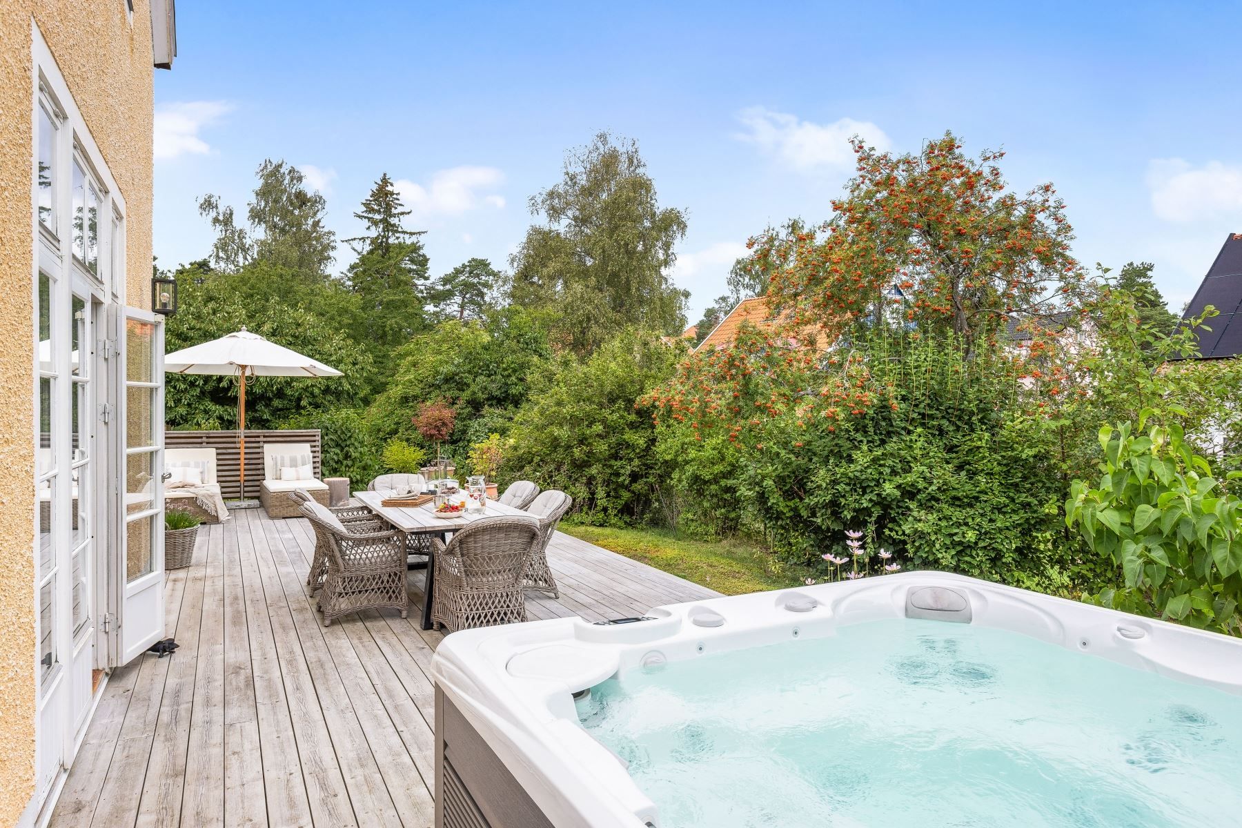 SPA-bad håller med vardagslyx!