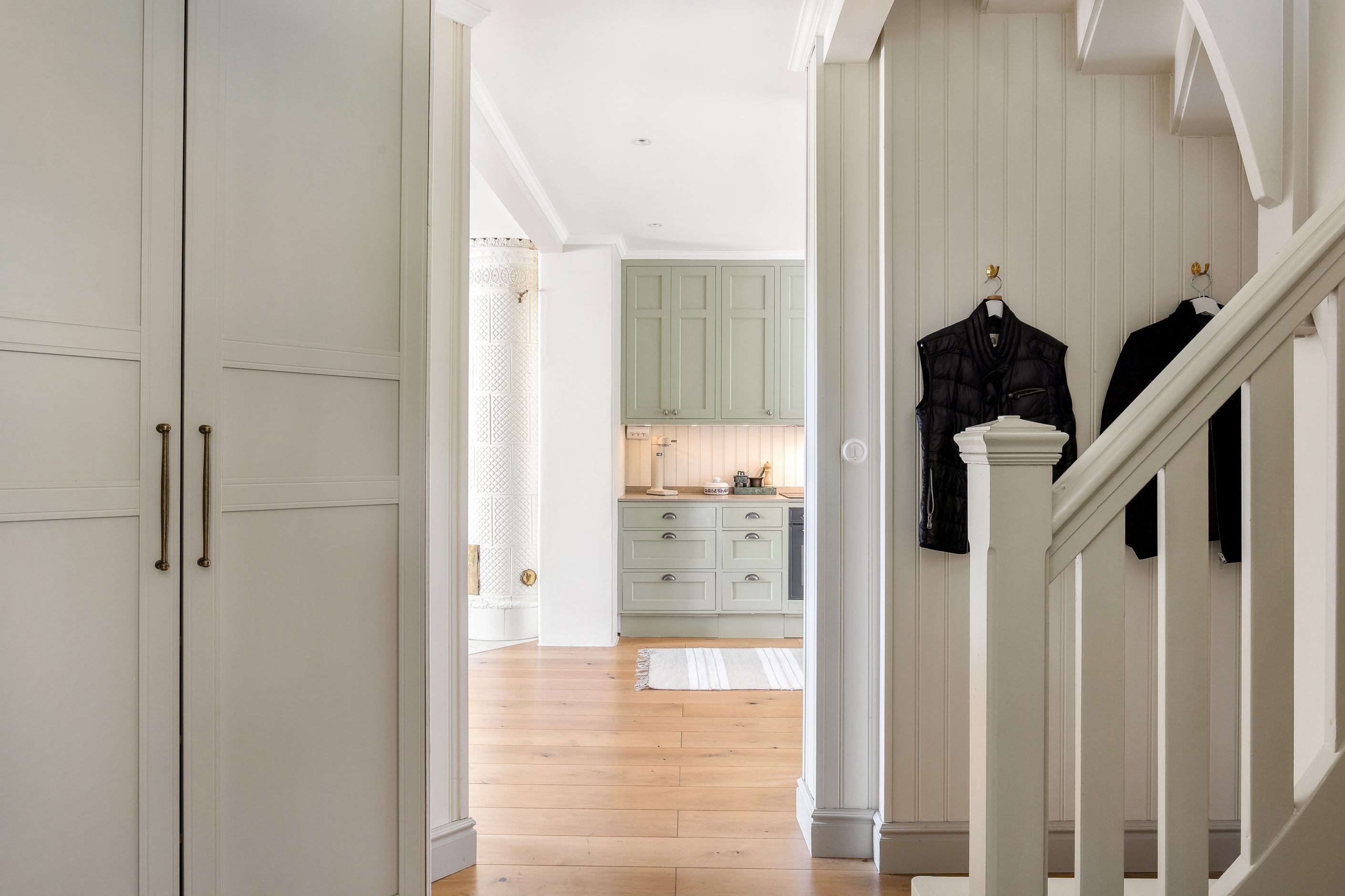 Förvaringsytor i entréhall