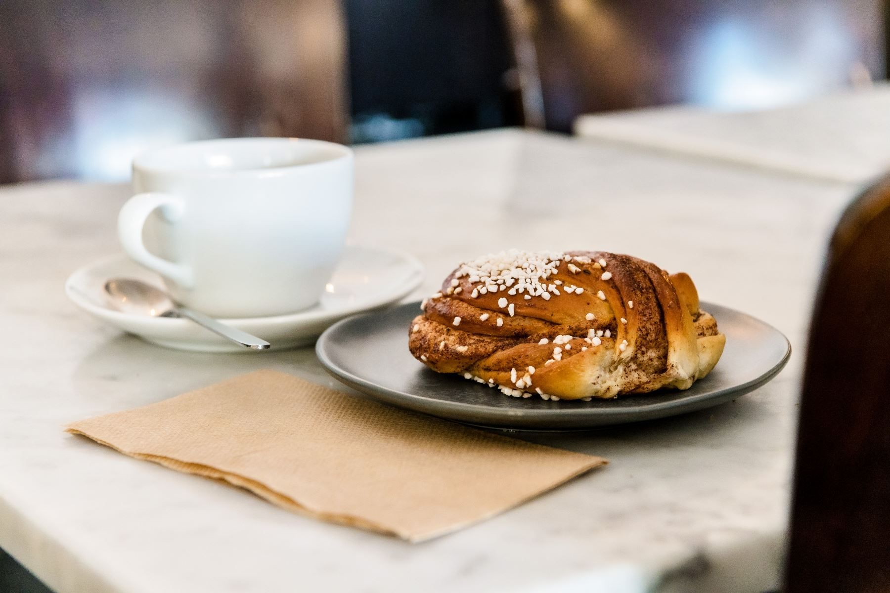 Gott om konditorier i området