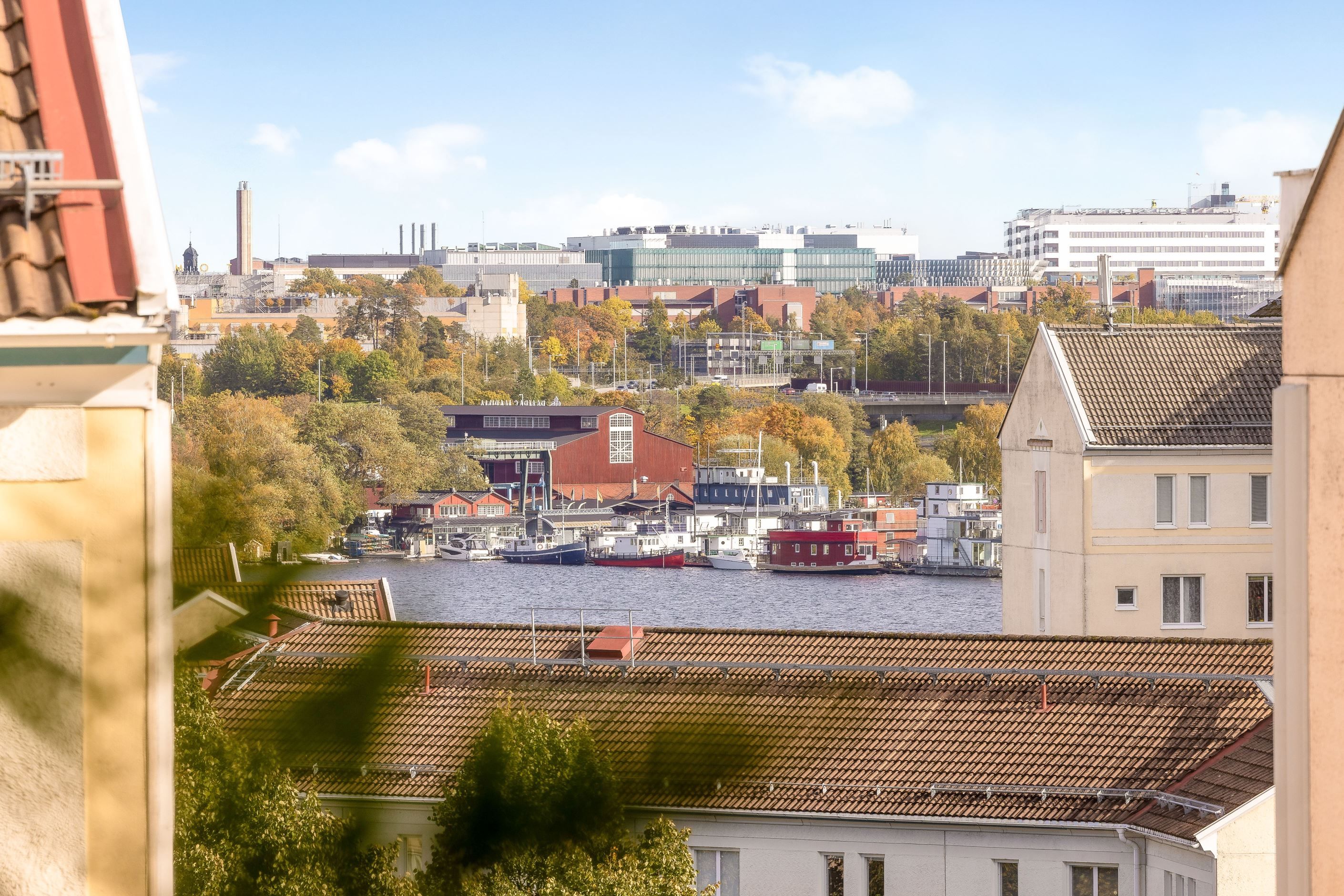 Mälarglint från övre plan