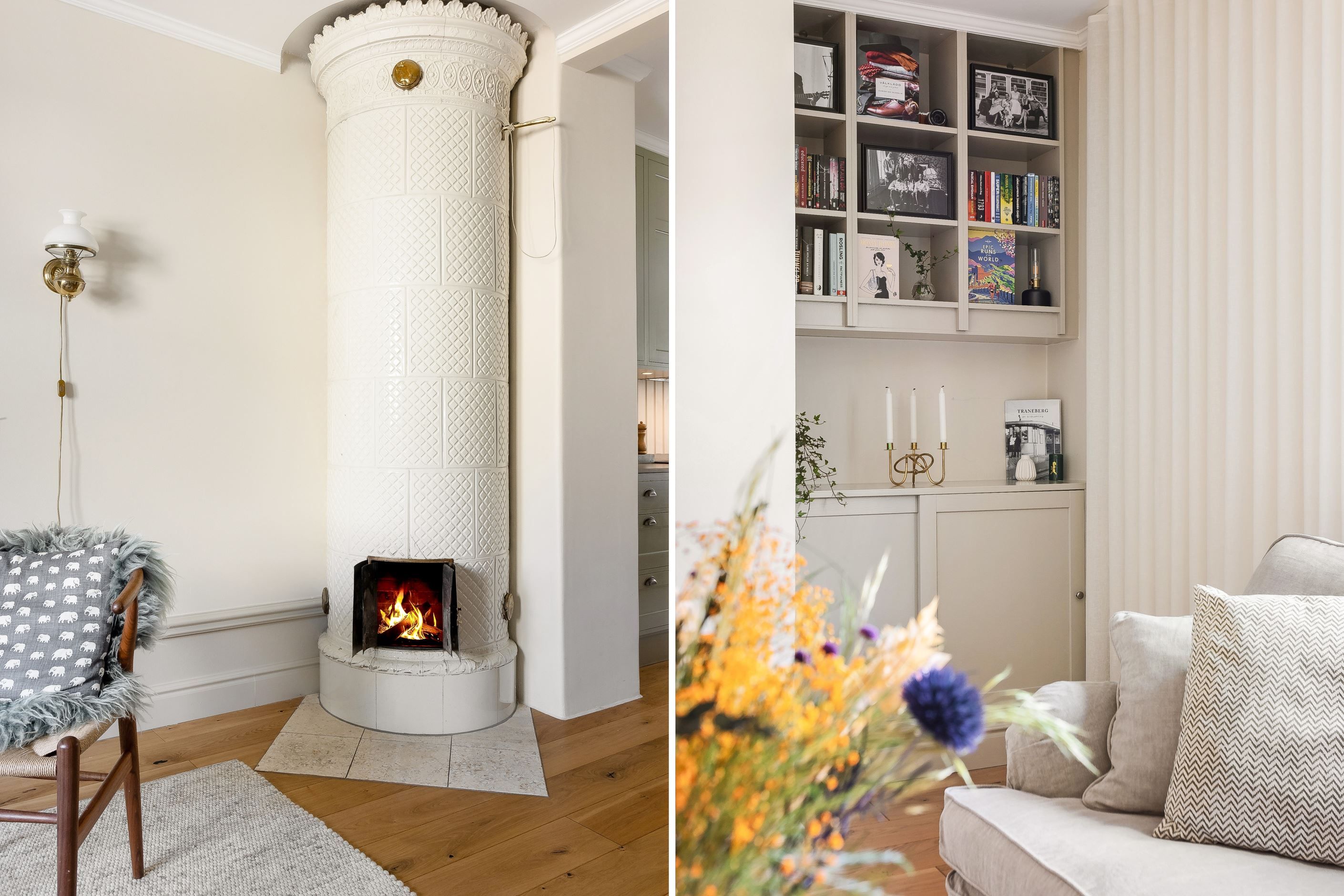 Kakelugn håller med såväl värme som charm och trivsel