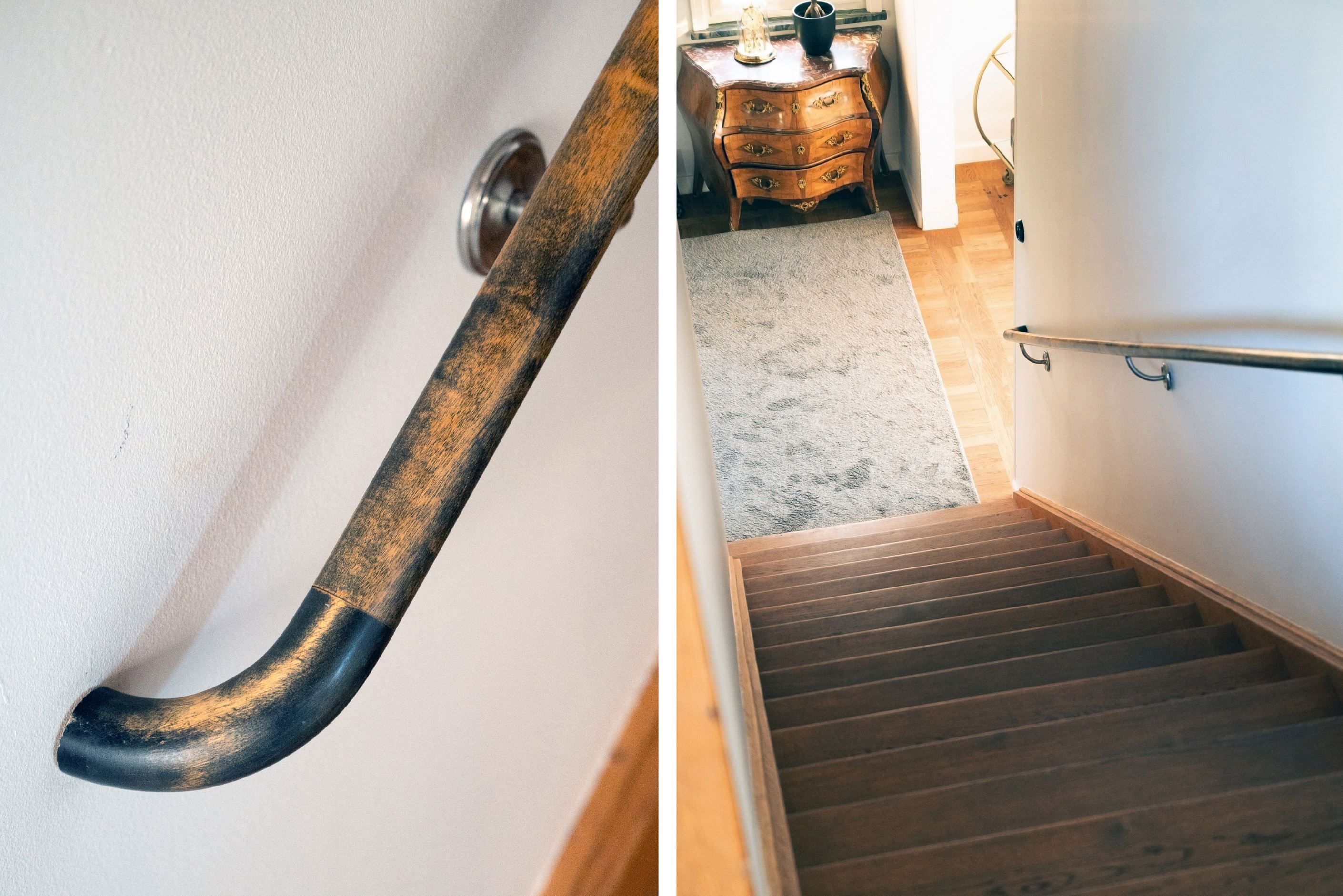 Trappa mot övre plan