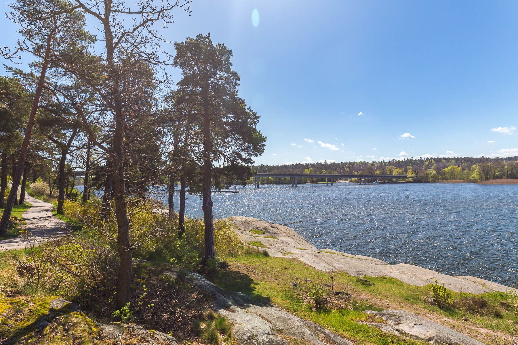 Promenadstråk i Nockebyhov