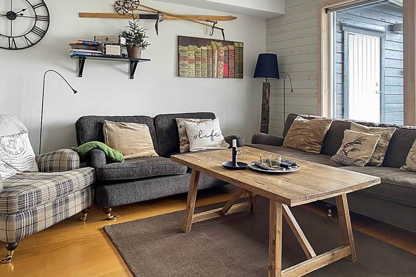 Soffhörna i allrummet