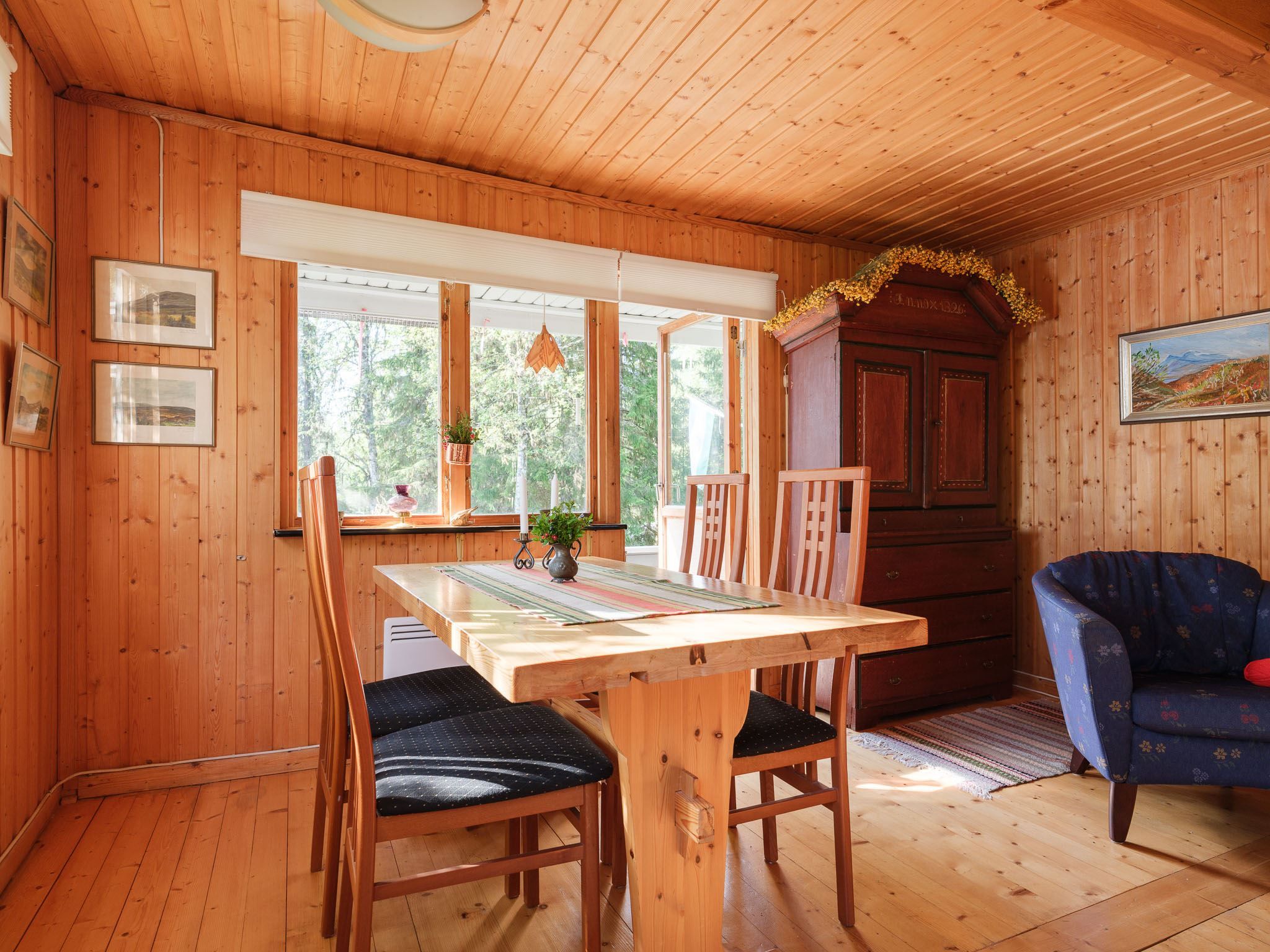 18 Matplats i vardagsrummet