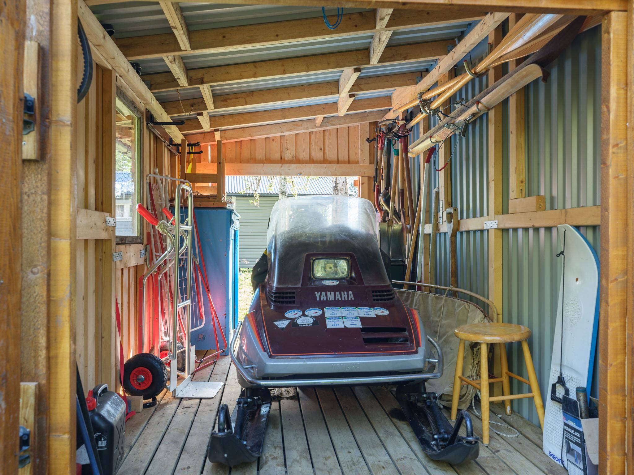 37 Skotergarage, skotern ingår