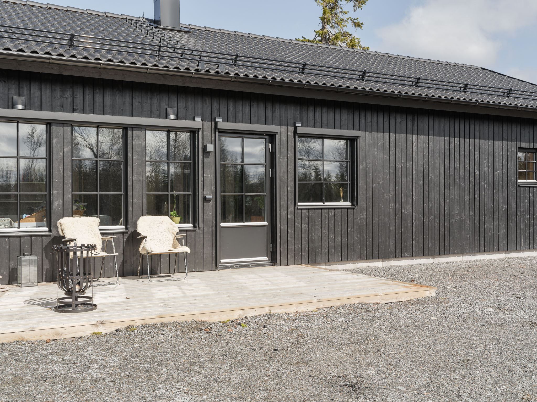 Uteplats i härligt söderläge