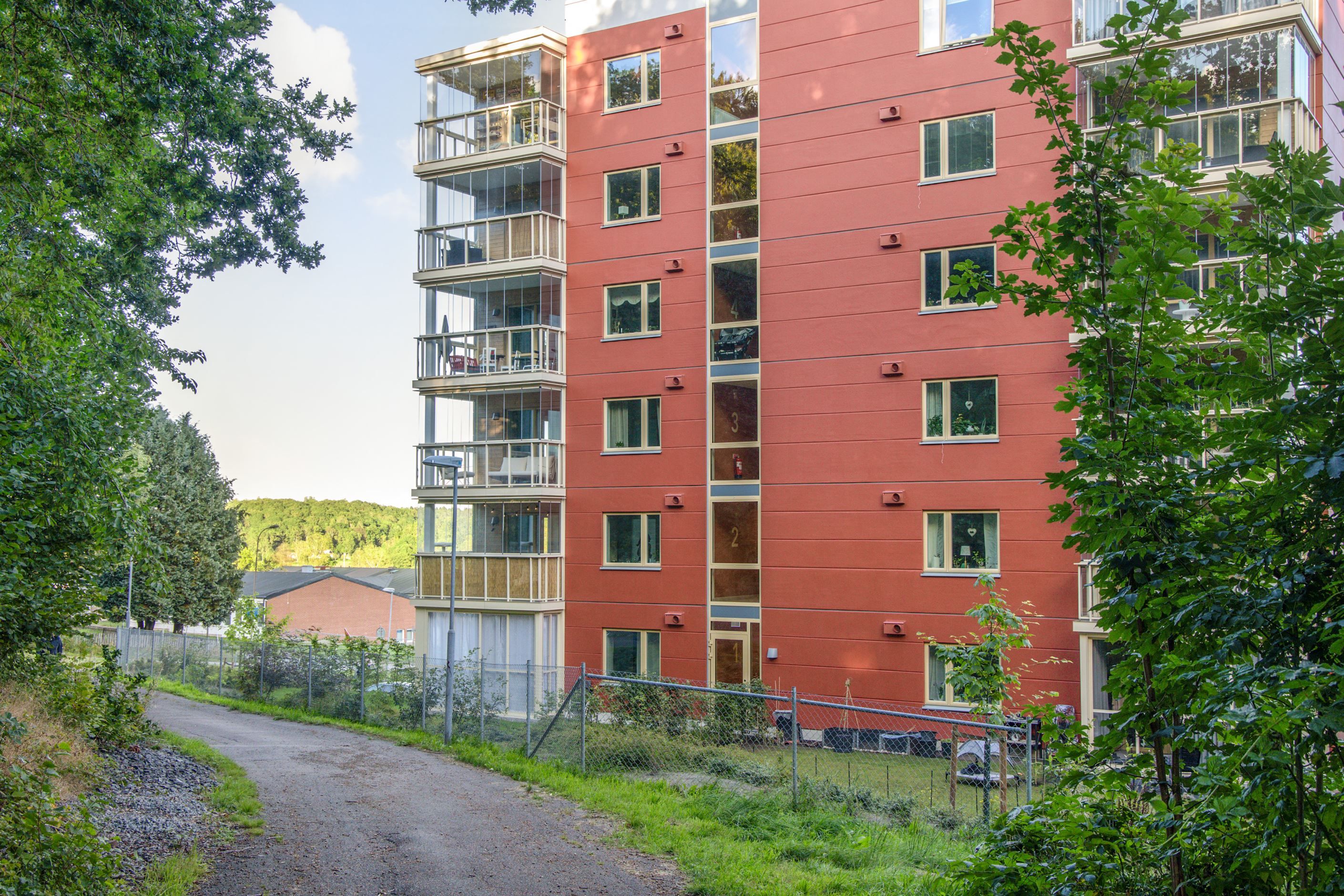 Nya fina hus.