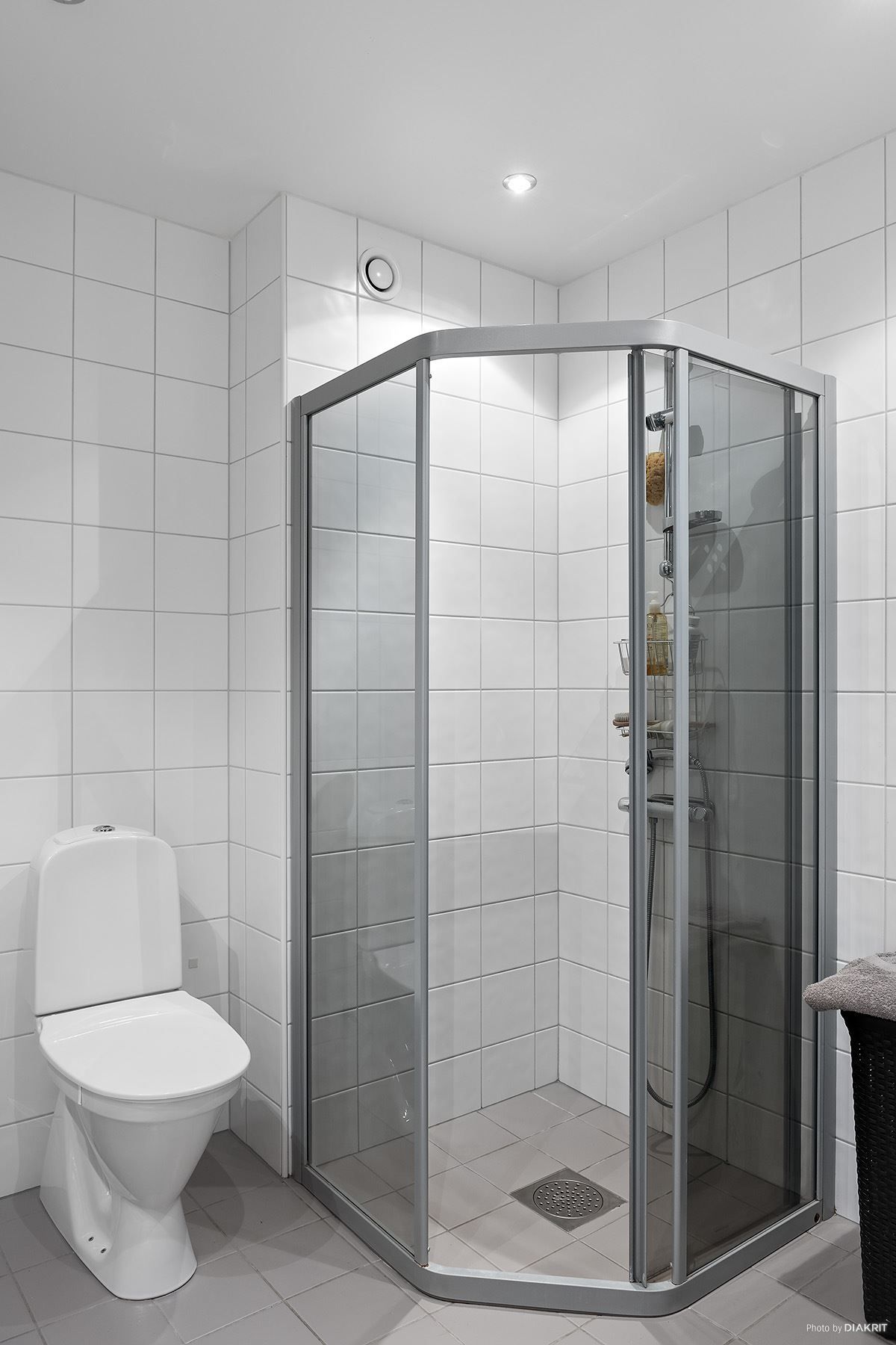 Här finns även dusch.