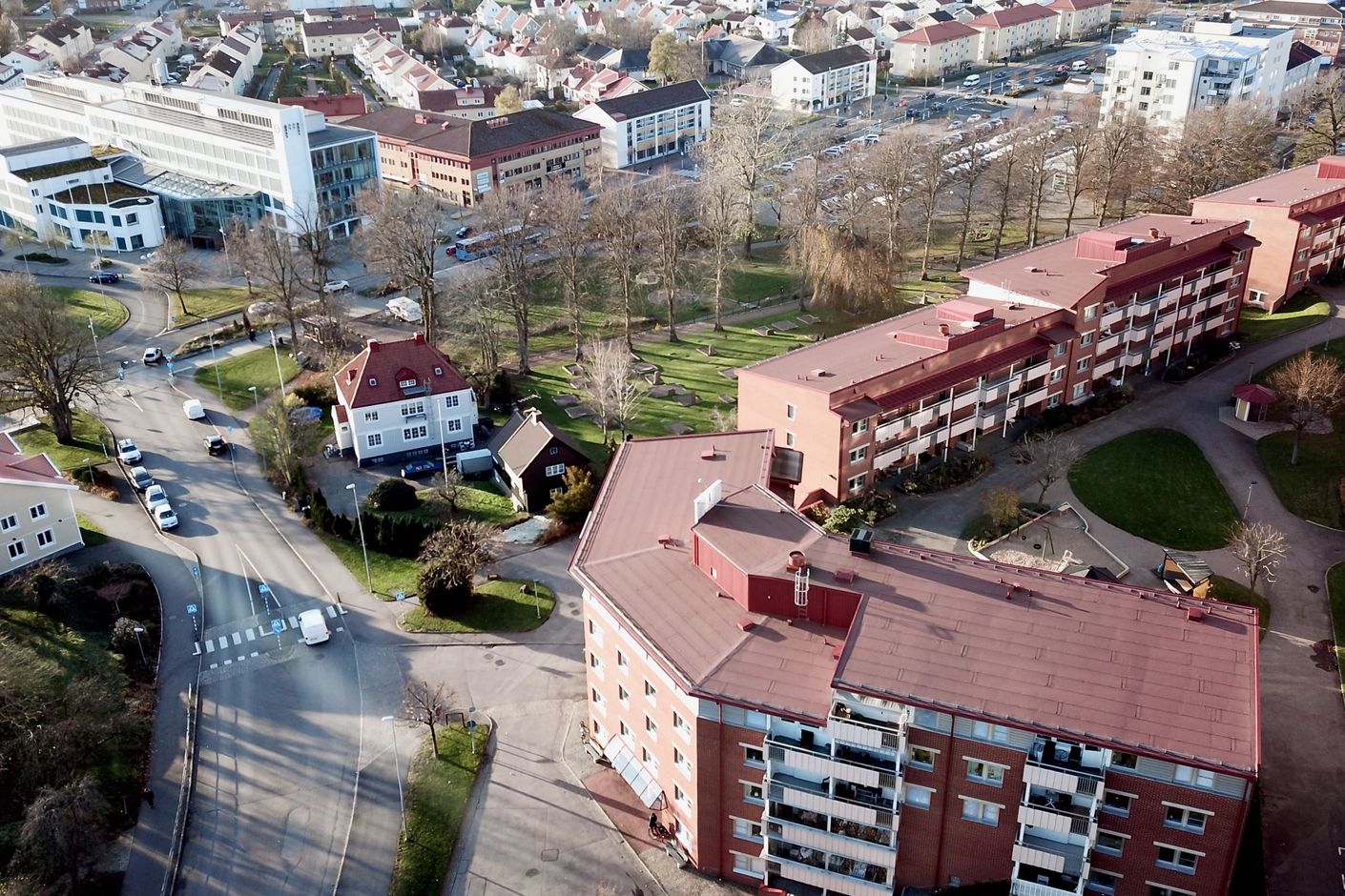 Väldigt centralt läge.