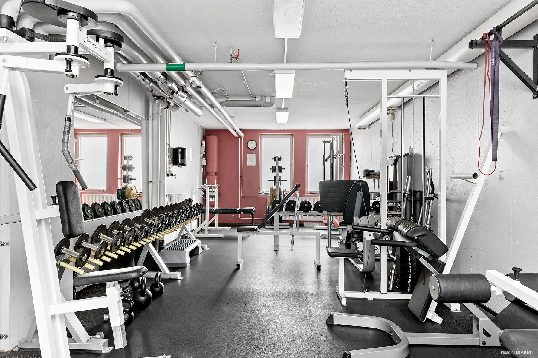 Gymmet i föreningen.