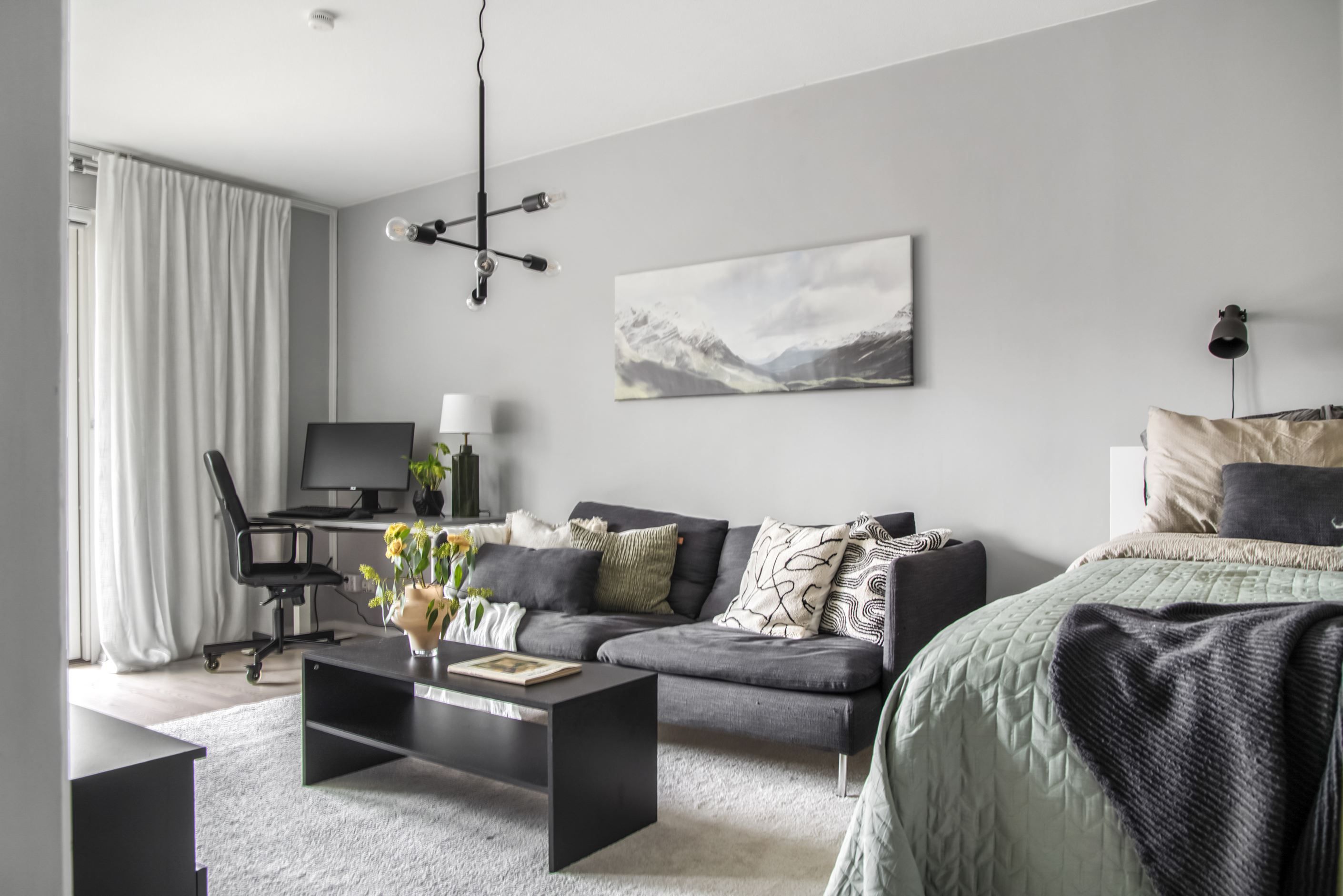 En fin bostad i mycket bra skick.