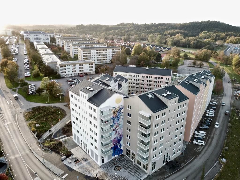 Ett nytt och modernt område.