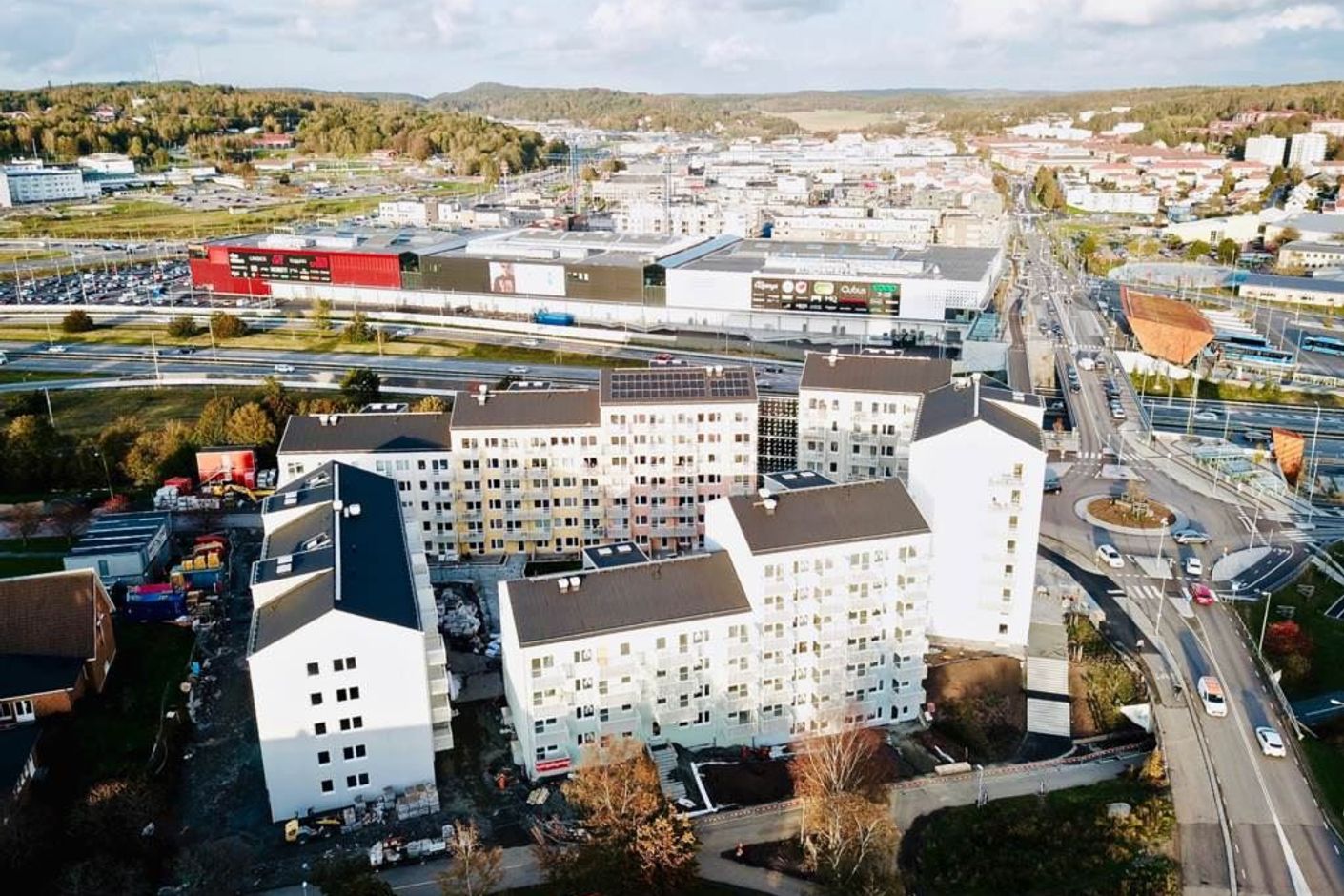 På Gunnarsberg finner ni direkt närhet till centrum.