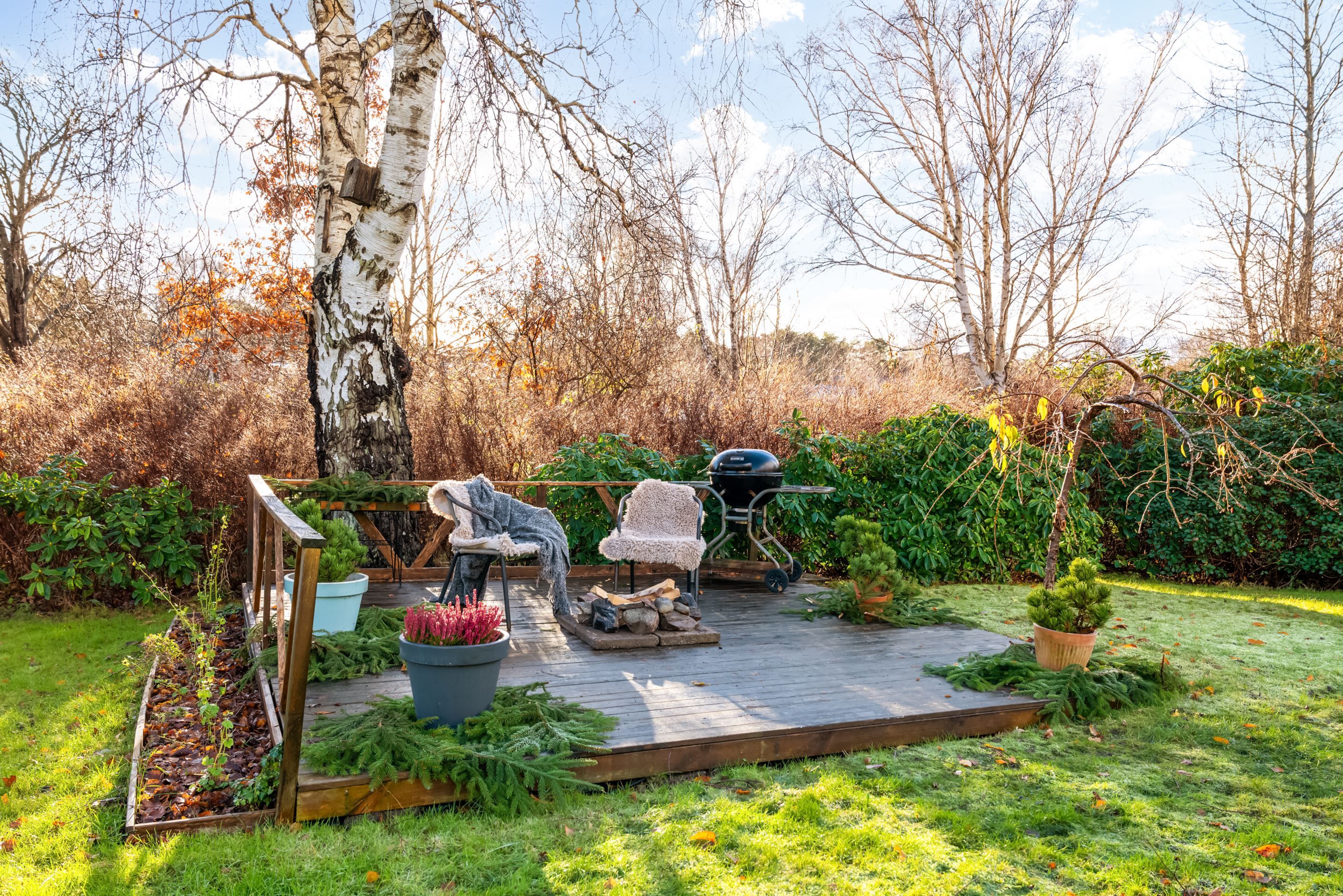 och plats för publiken.