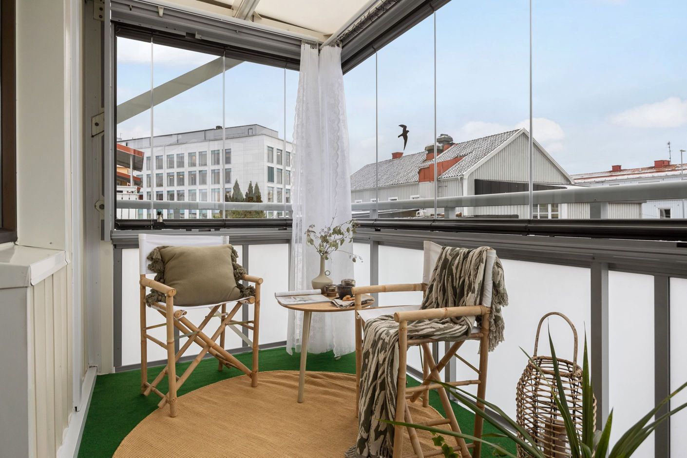 Inglasad balkong – ett extra rum året runt