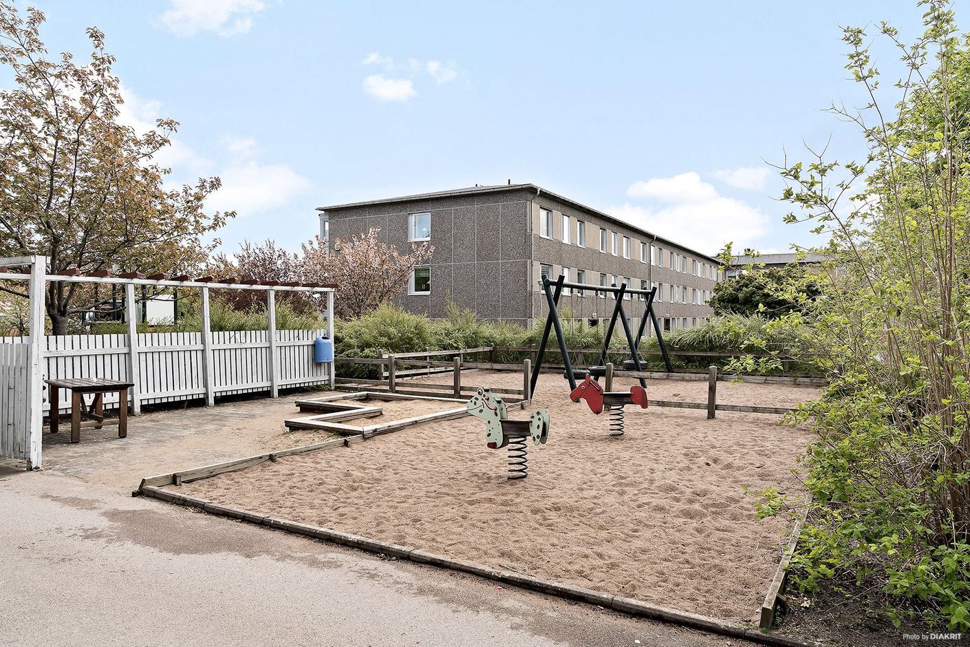 En annan av föreningens lekplatser.