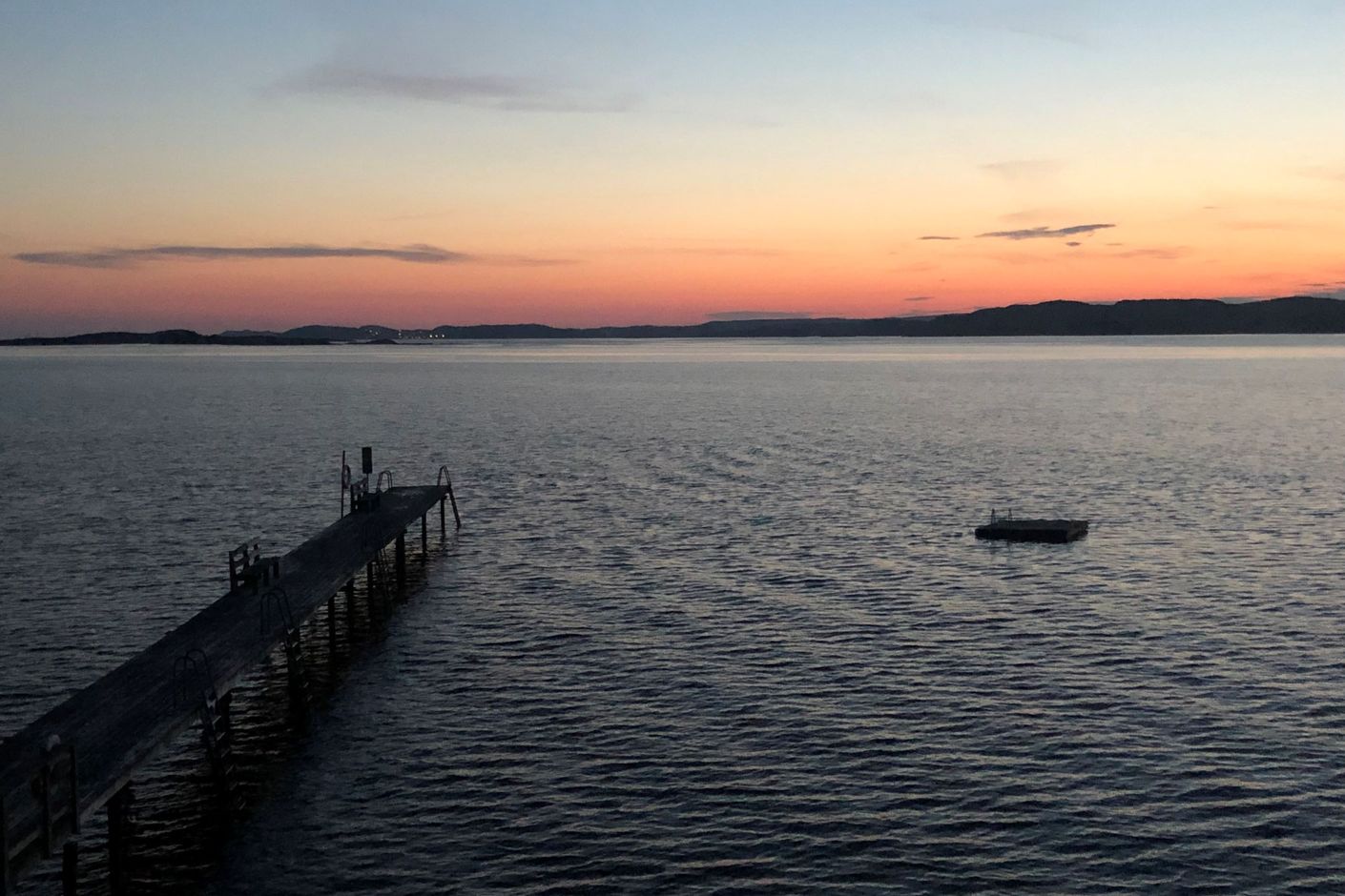 Underbart med havet alldeles i närheten.