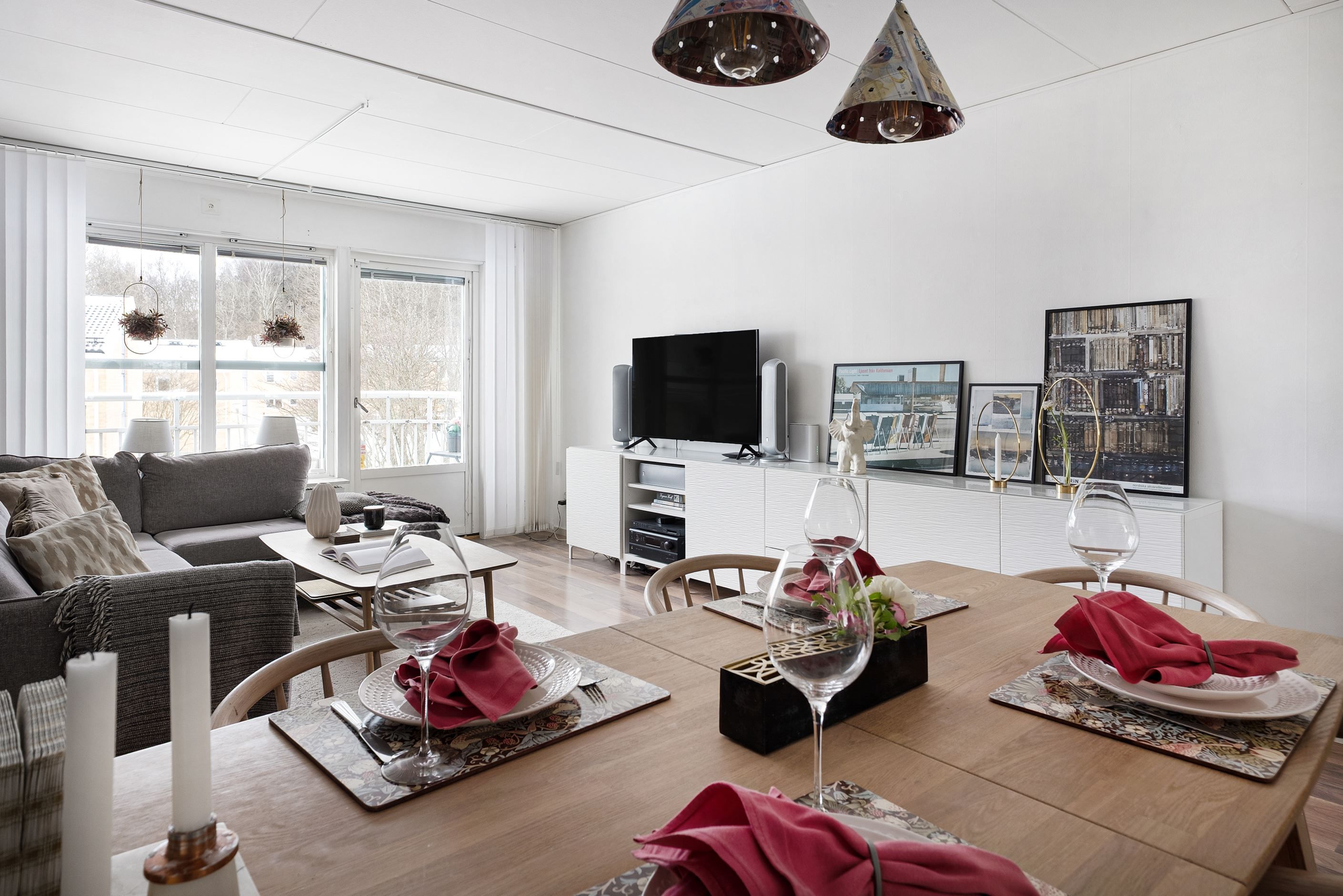 Gott oom plats för gemenskap.