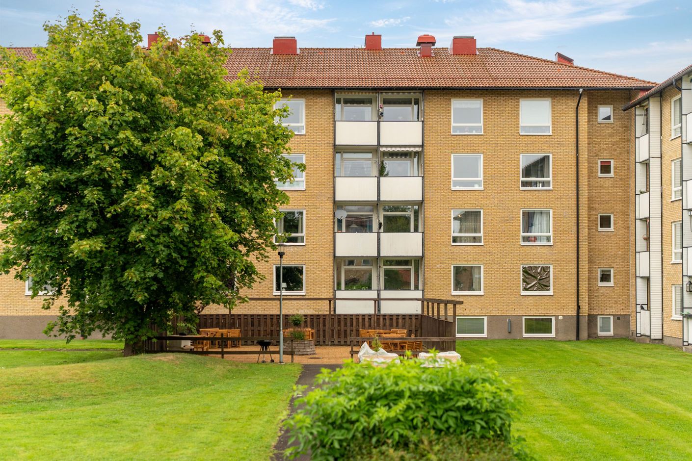 Populära och centrala Brf Storken.