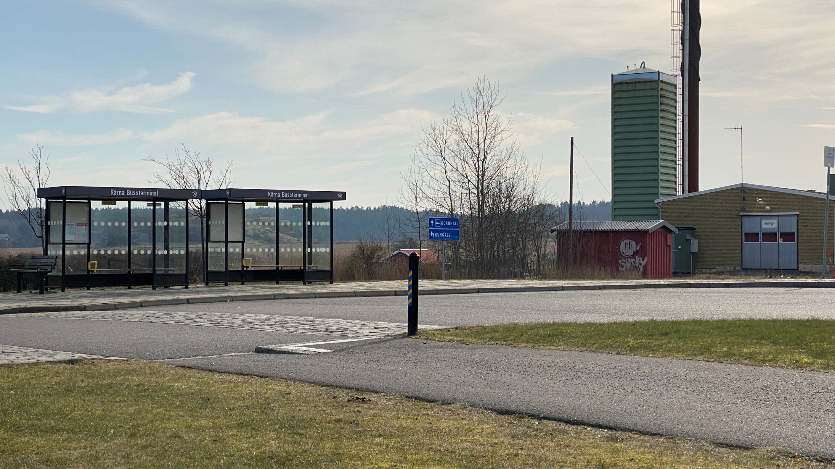 Bra kommunikationer från Kärna.