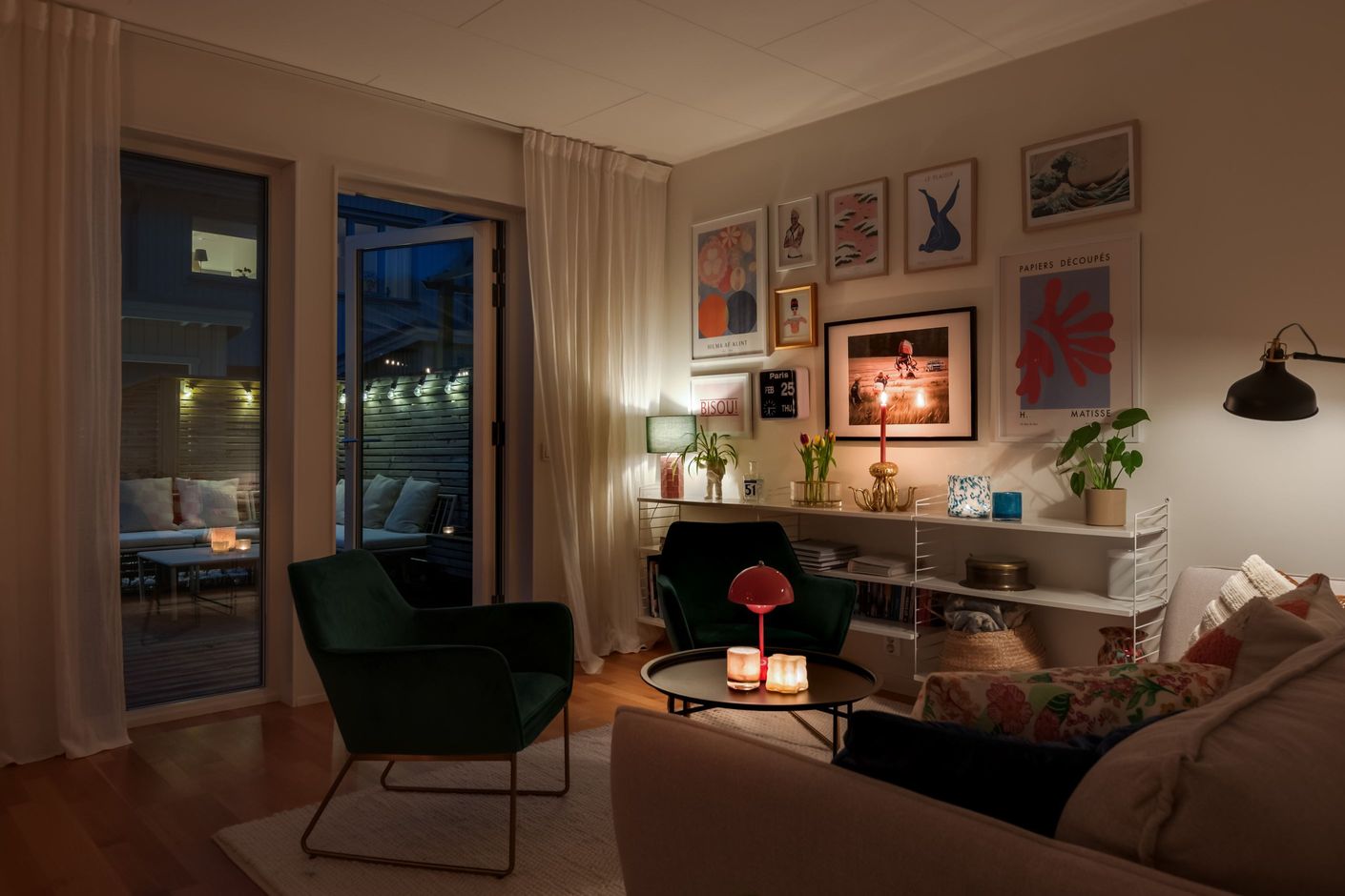 Perfekt plats för gemenskap och mys.