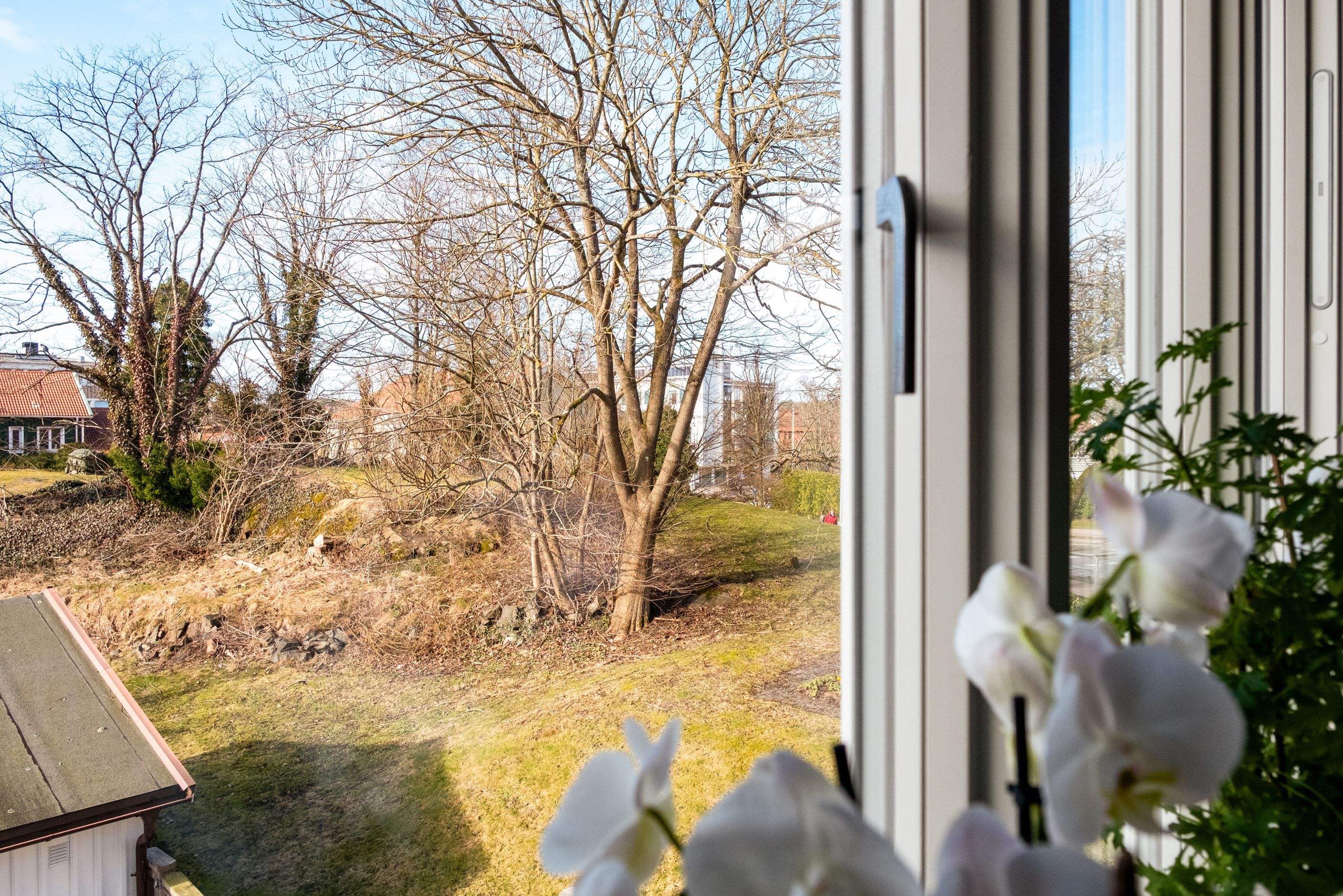 Härligt med lite gröna ytor även i centrum.