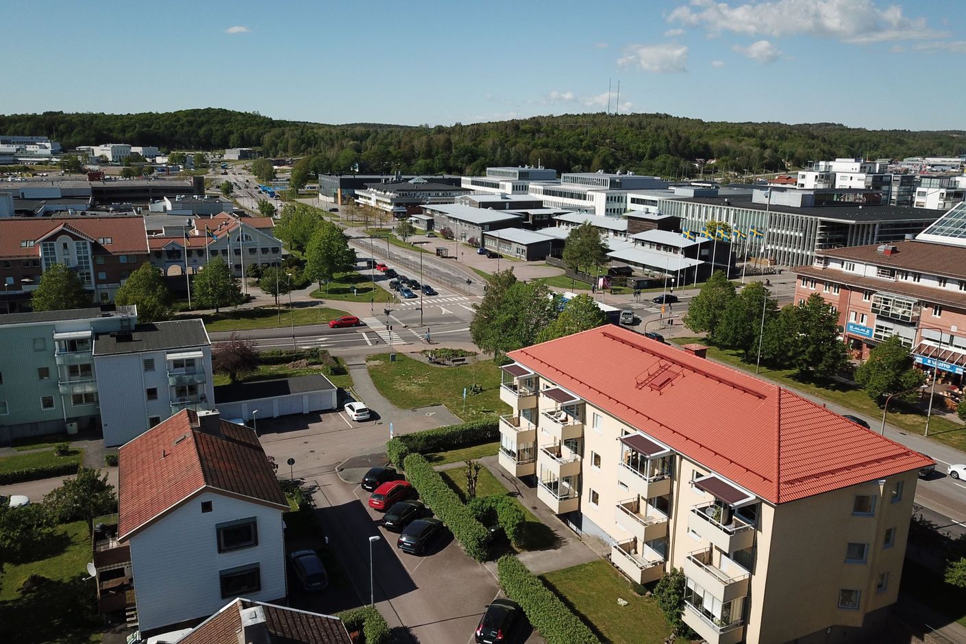 Gångavstånd till allt på Vita Fläcken, Kongahälla Center, oasen, Mimers hus mm.