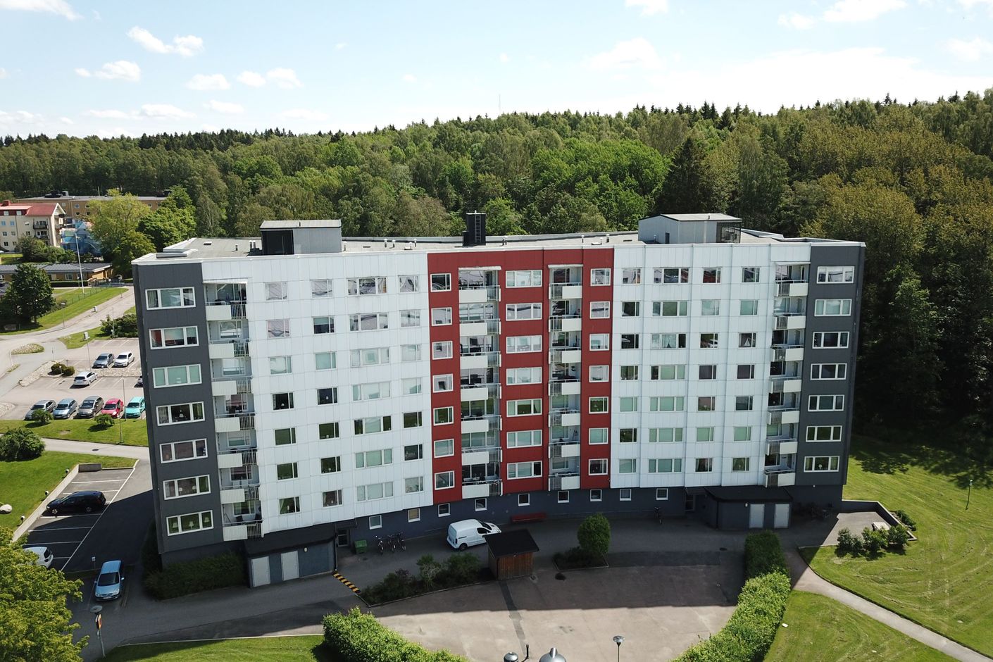 Underbara  Fridhemsgatan Kravatten ligger alldeles granne med Fontinskogen.