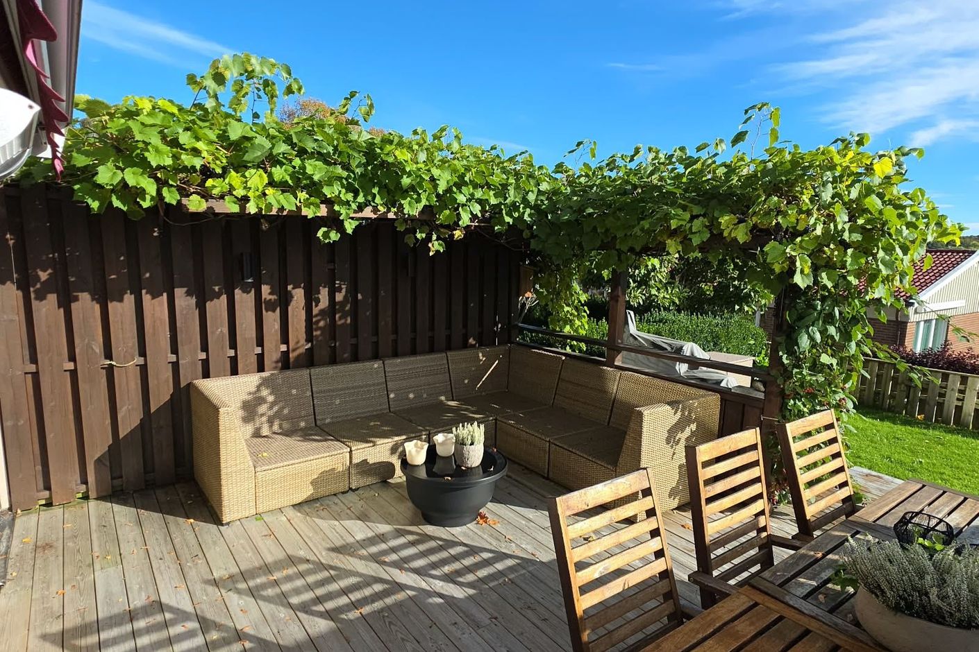 Här finns gott om plats för avkoppling (säljarens bild).
