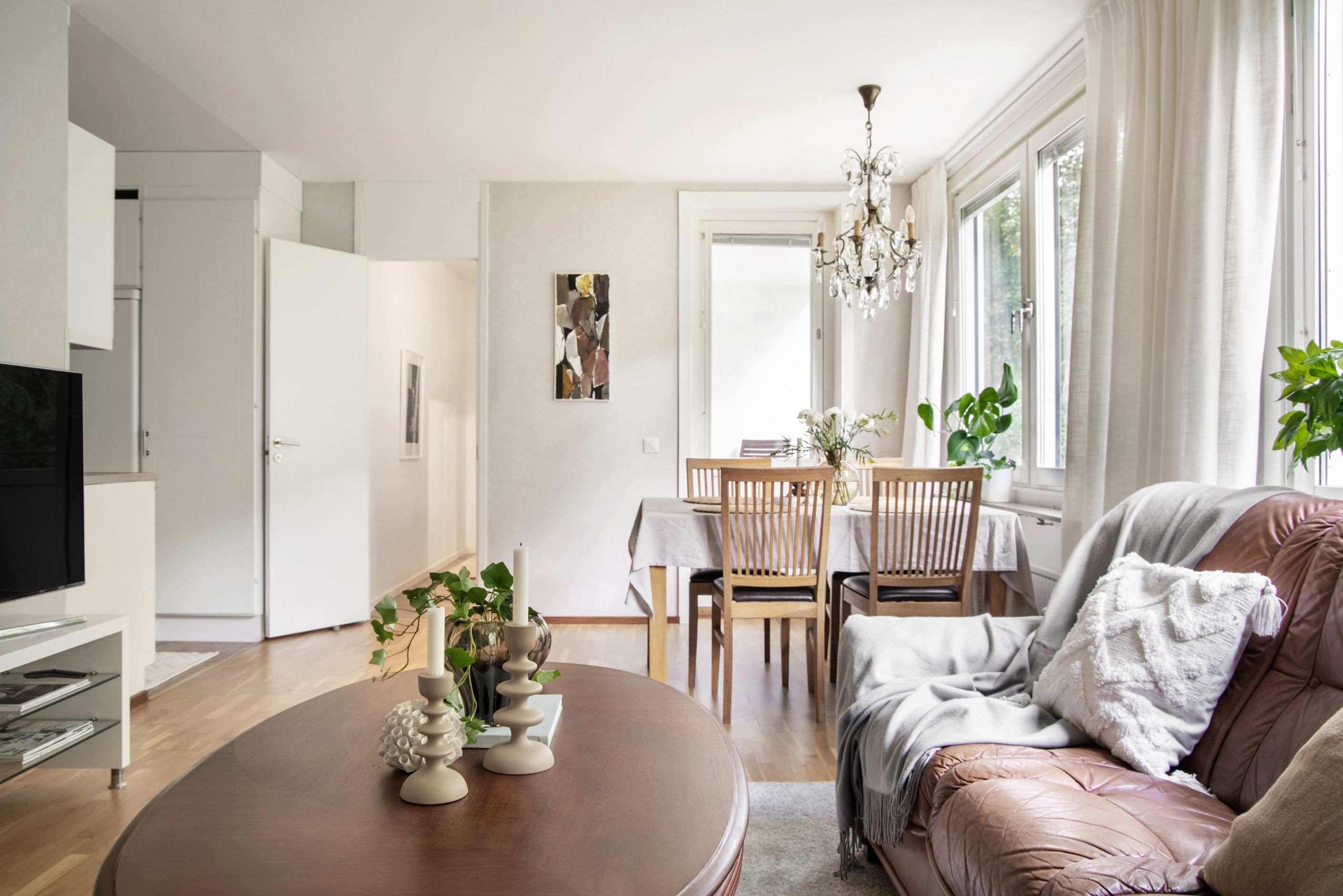 Här finns gott om plats för gemenskap.