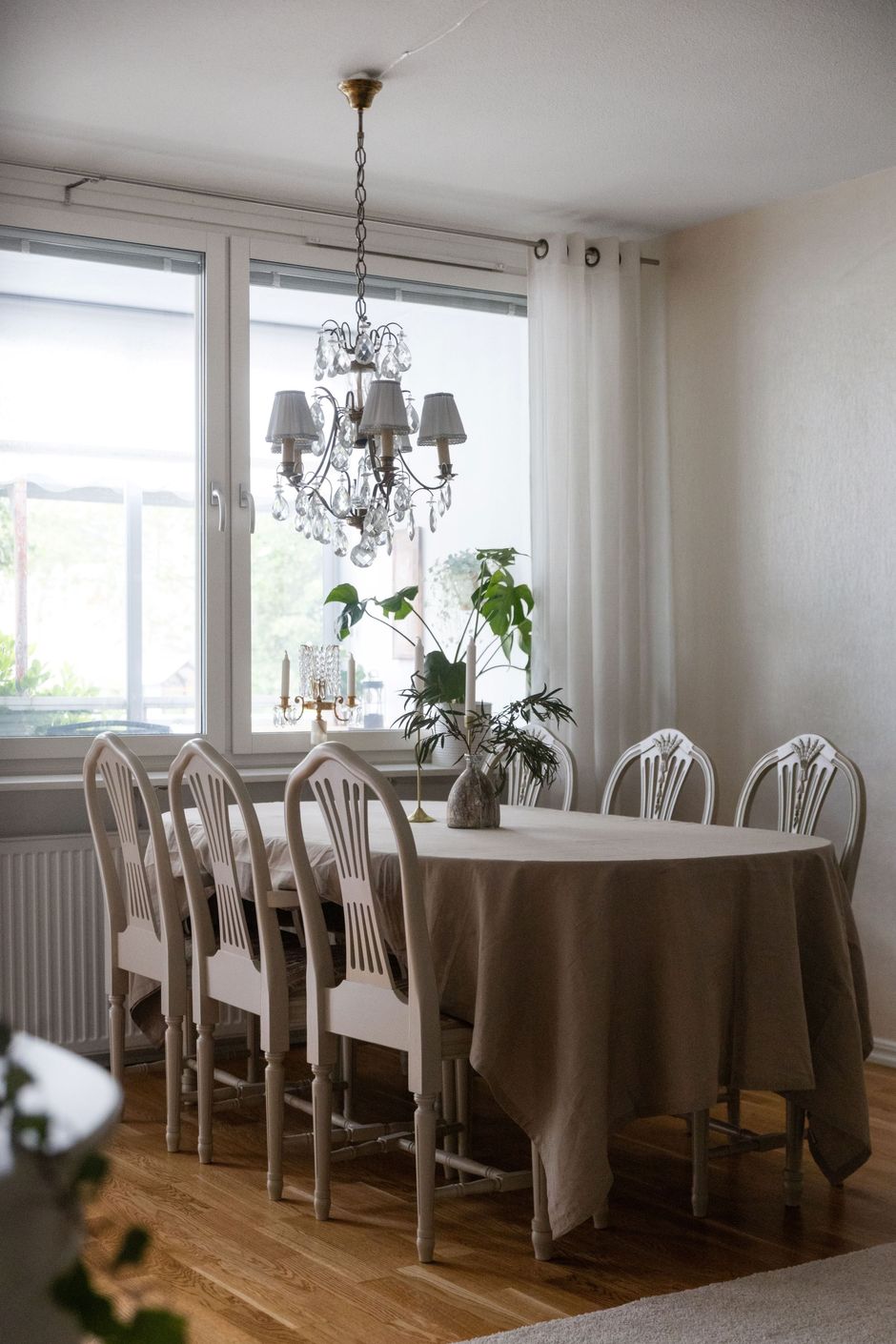 En rymlig matplats passar bra då nära och kära kommer på besök.