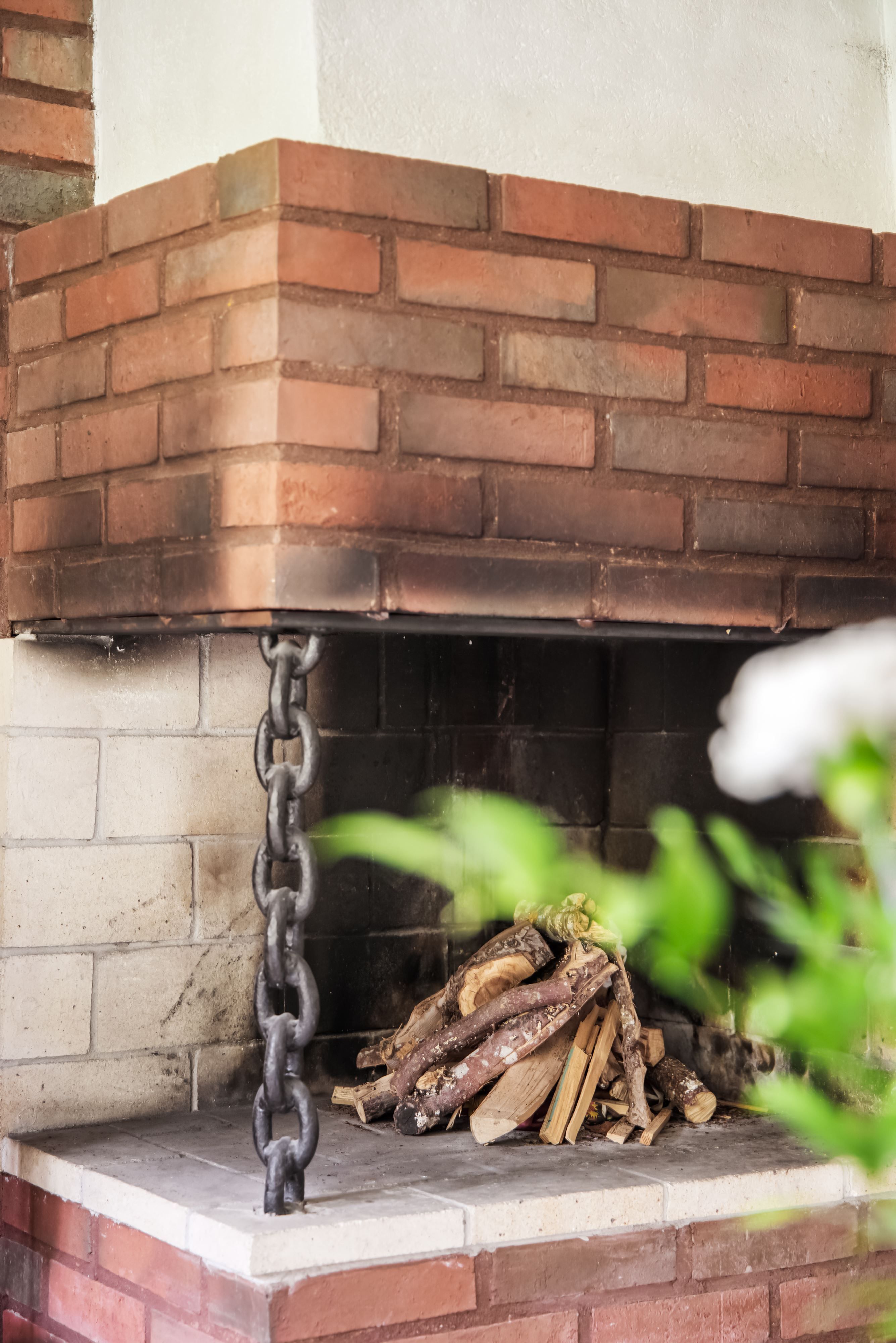 En öppen spis ger en extra myskänsla.