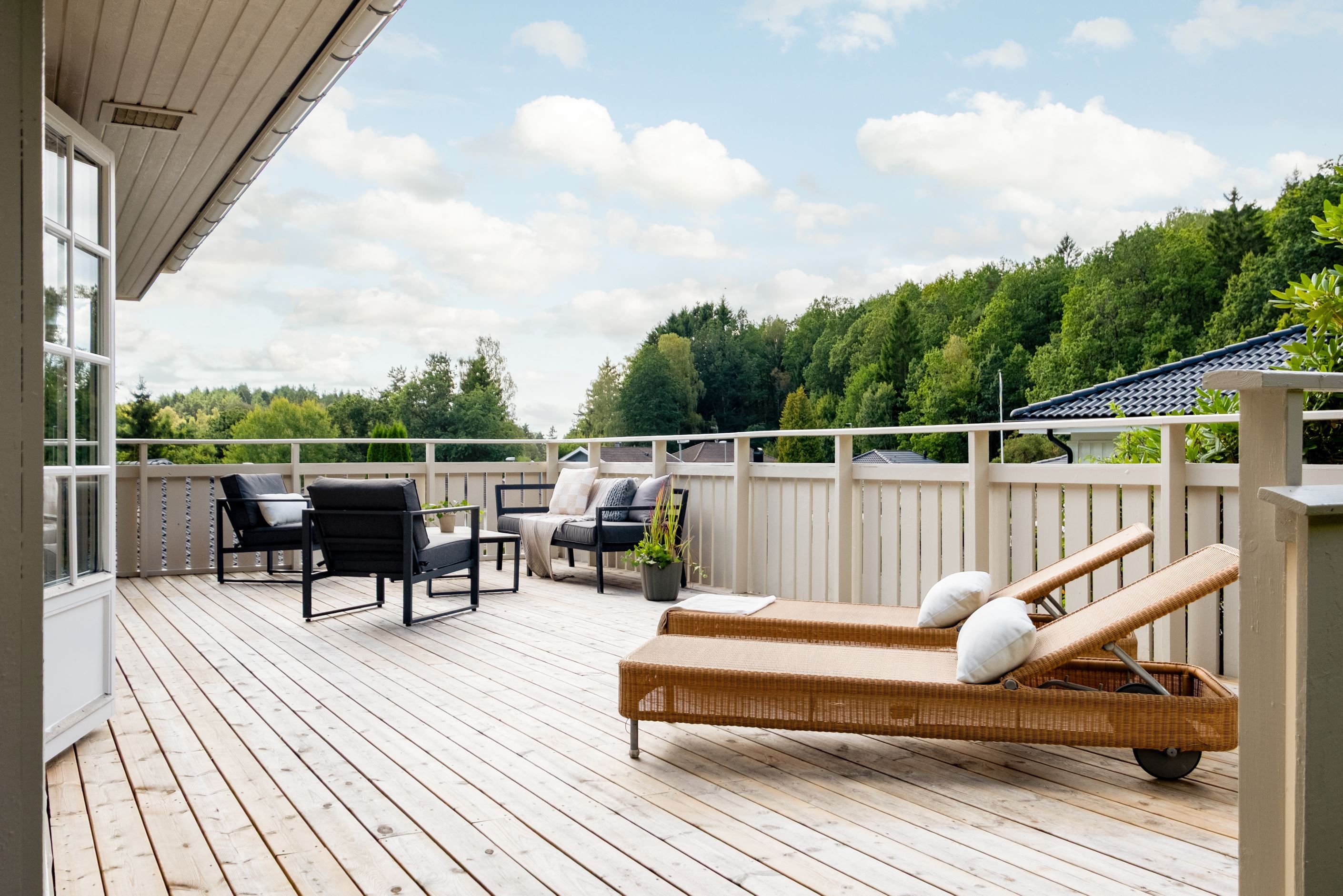 Perfekt plats för gemenskap och/eller avkoppling.