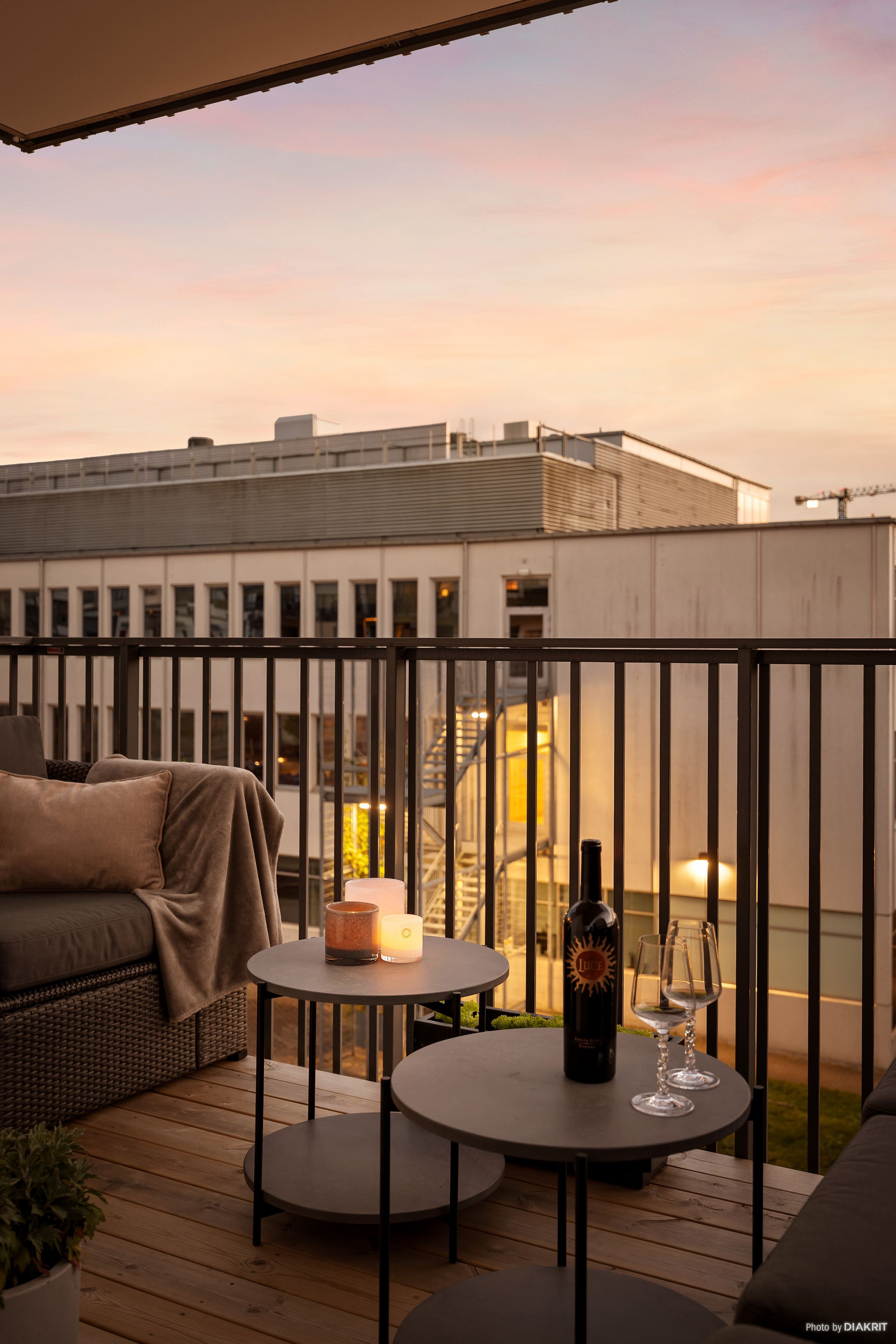 Härligt läge efter en arbetsvecka.