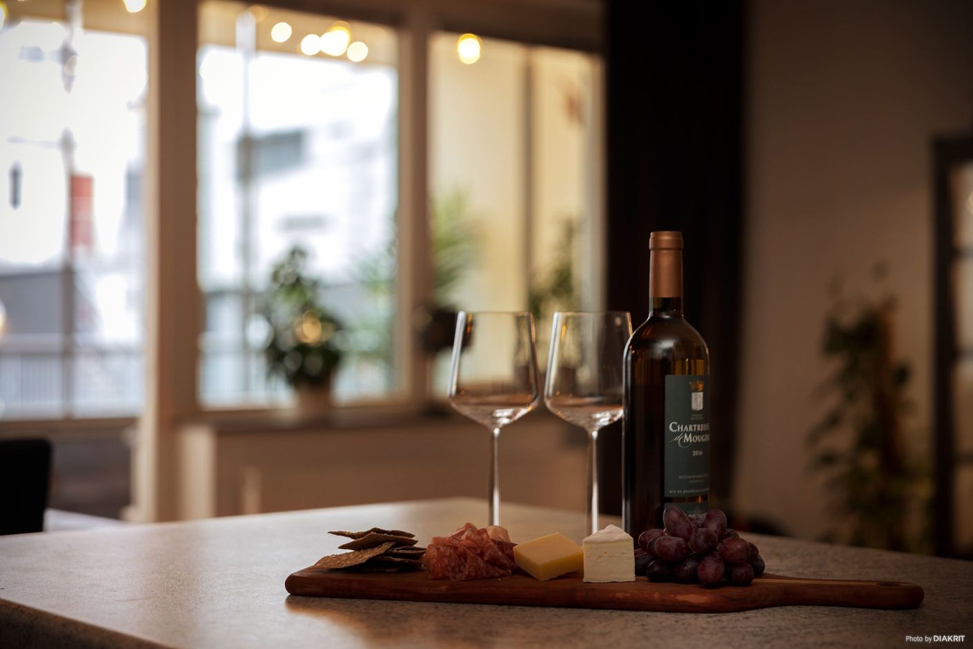 Bardisken blir välkomnande för gäster.