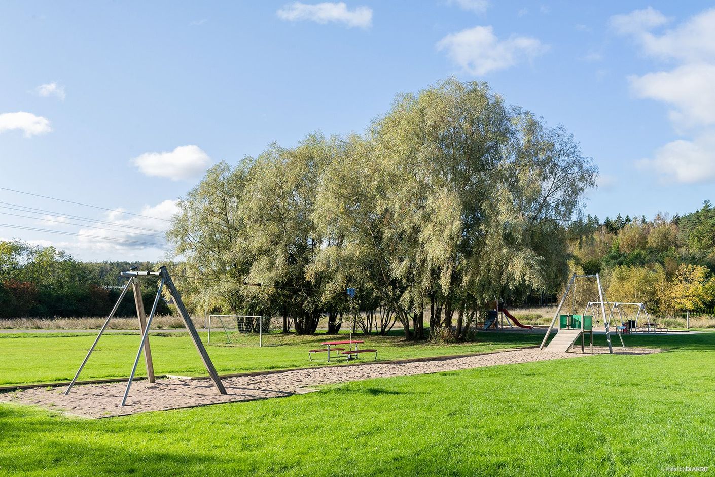 Linbanan är en uppskattad samlingsplats för barnen i området.