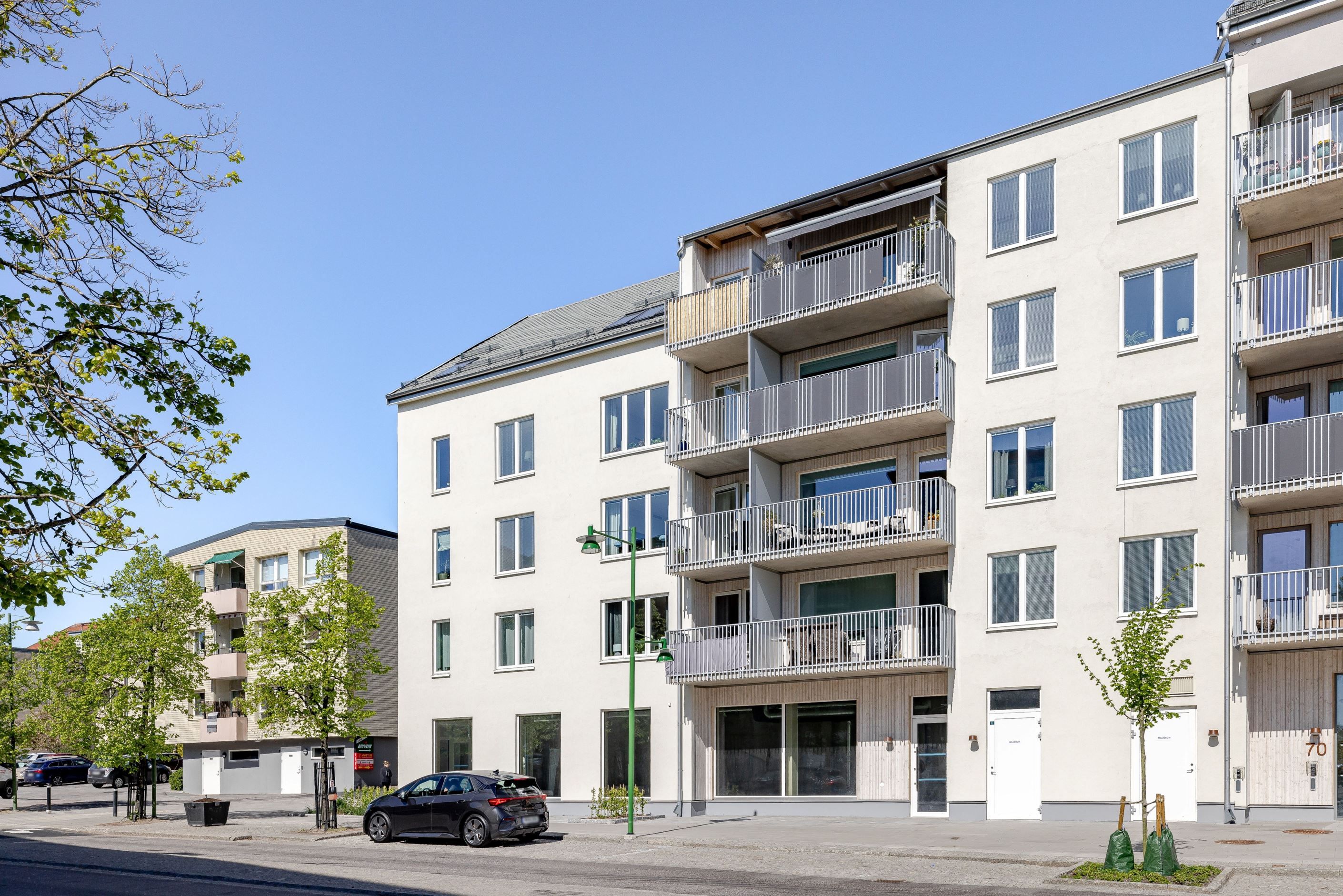 Välkomna till dessa nya fina hus.