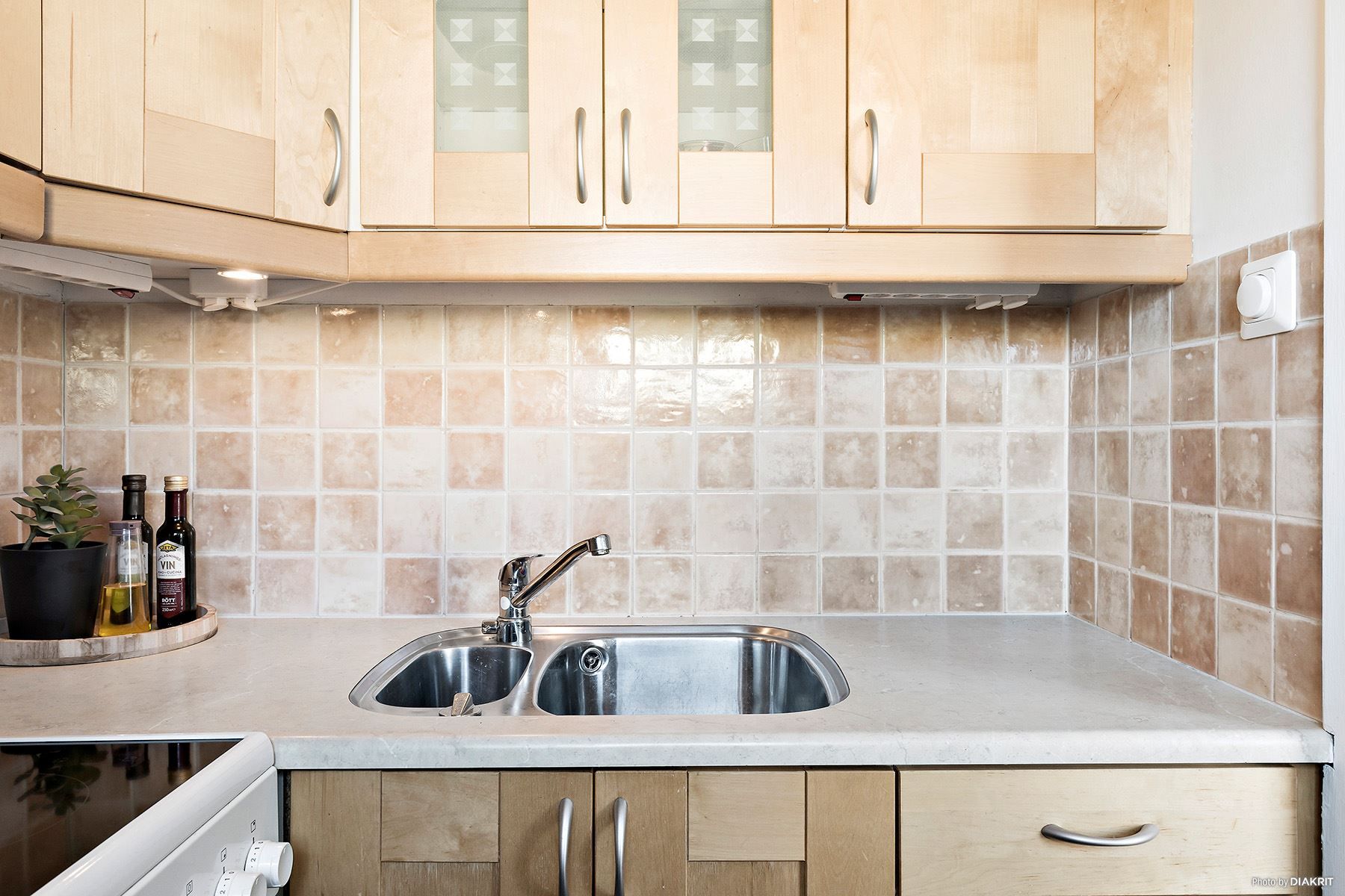 Matchande färg och materialval.