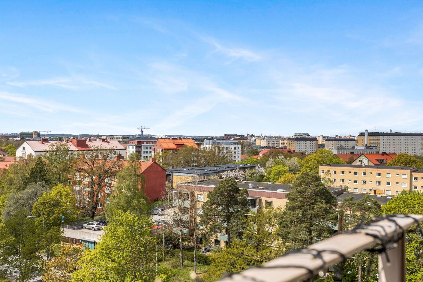 Milsvid utsikt från bostaden