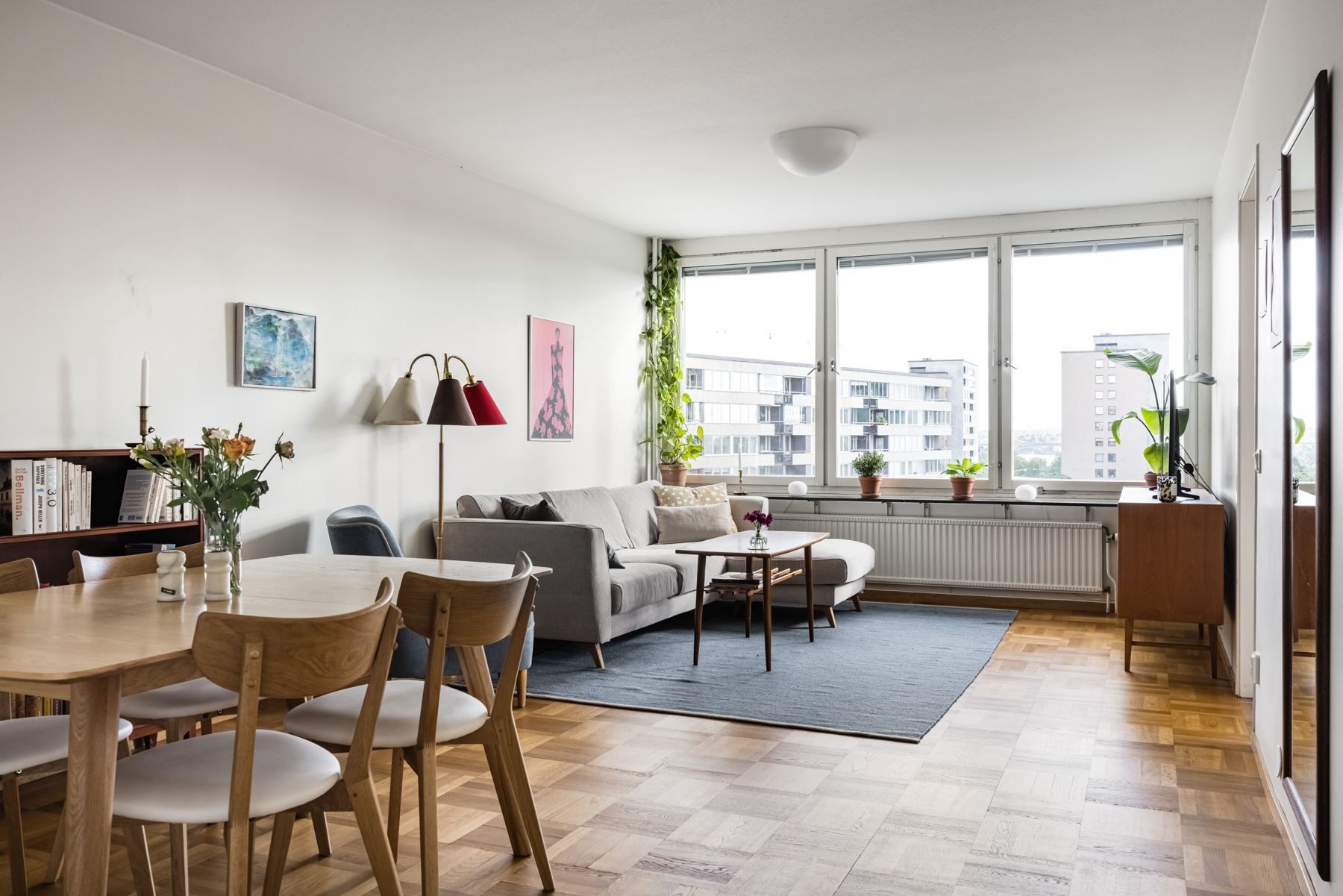 Stora sällskapsytor med plats för matplats