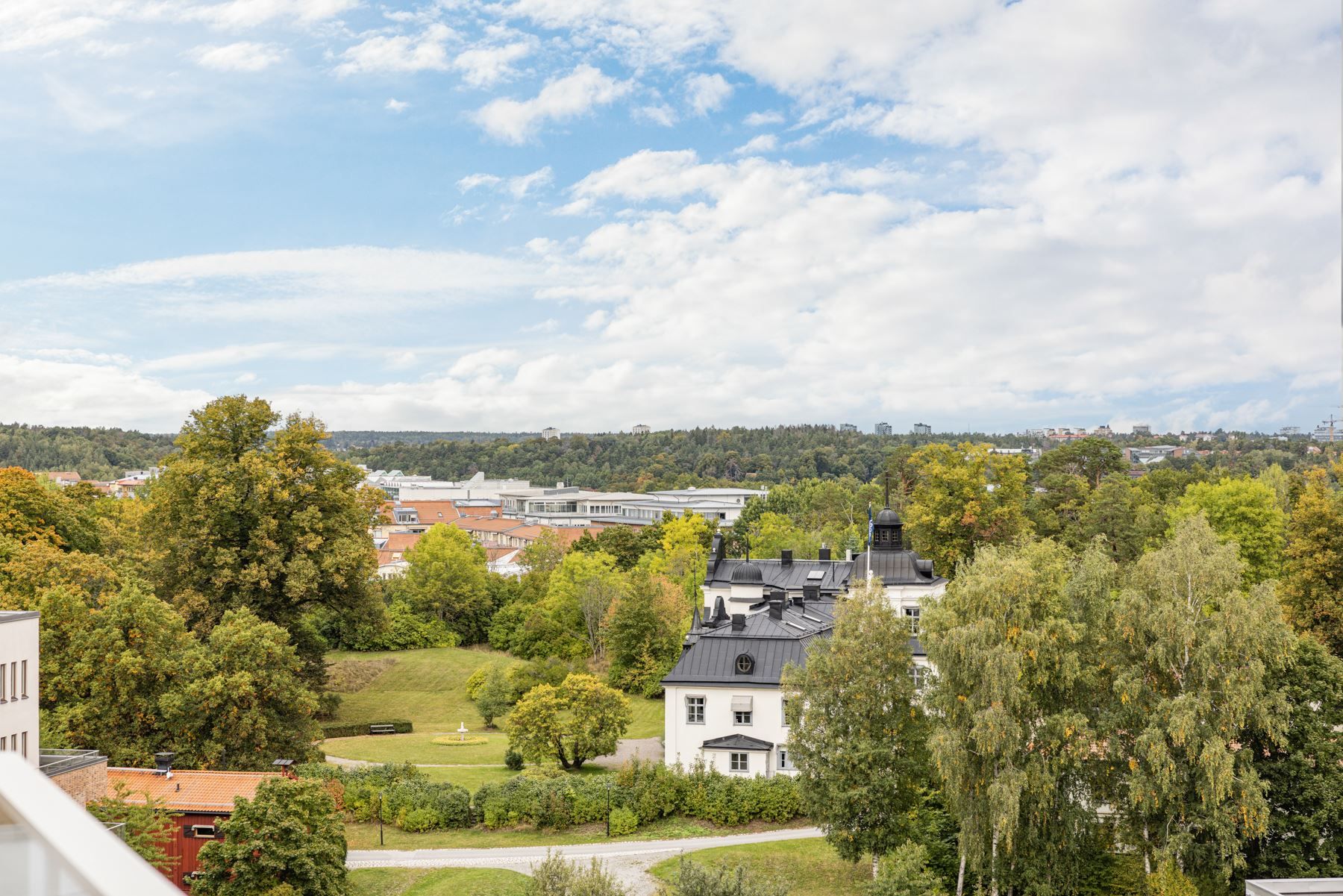 Utsikt från terrassen