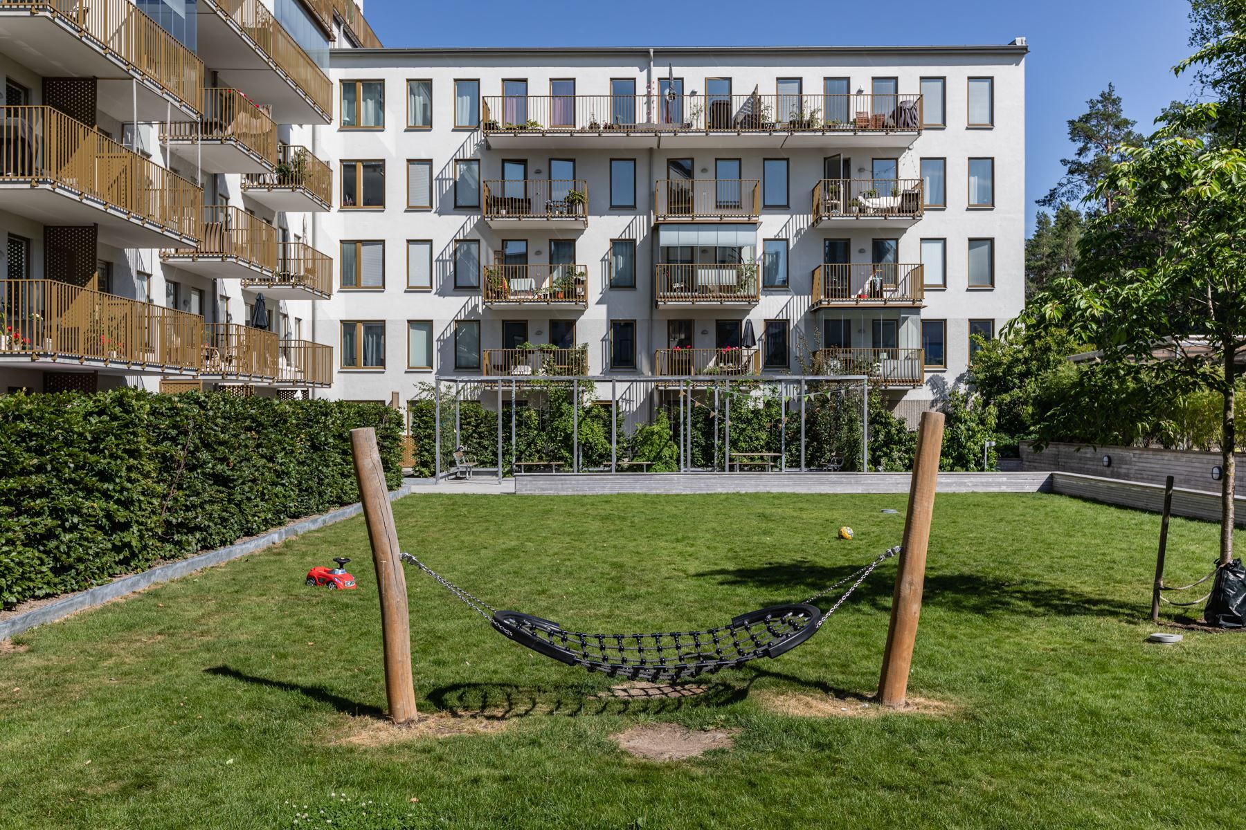 Mysig innergård