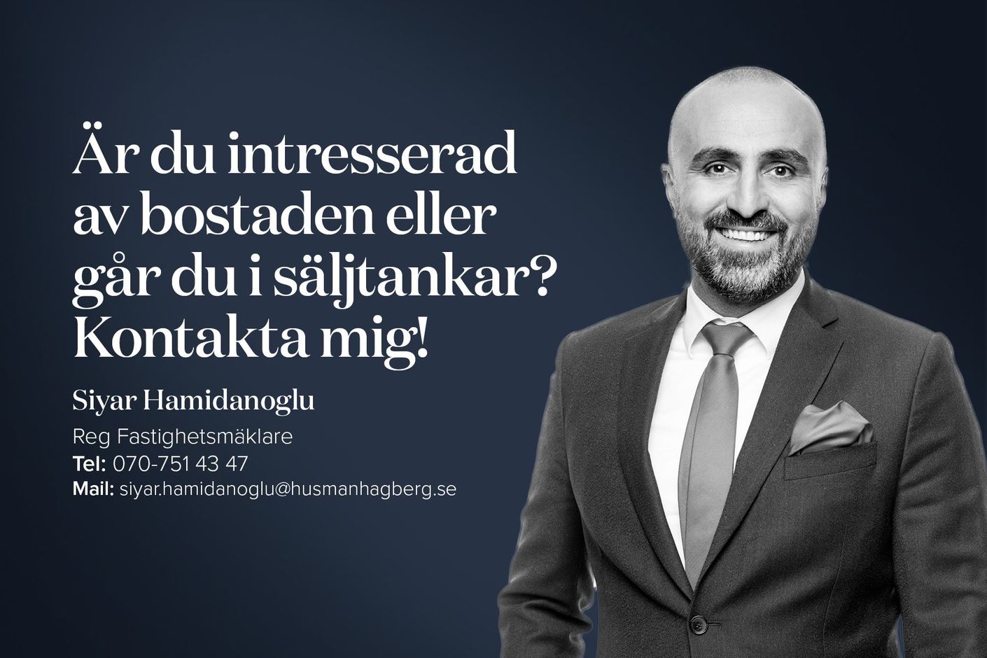 Kontakta mäklaren