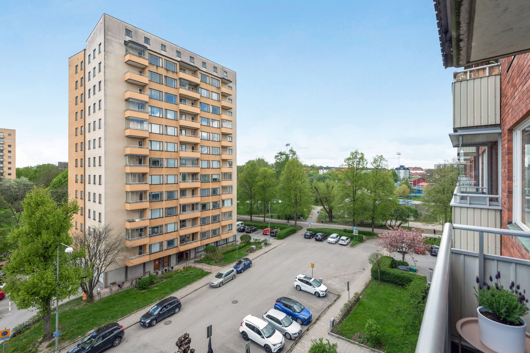 Utmärkt läge vid vändplan