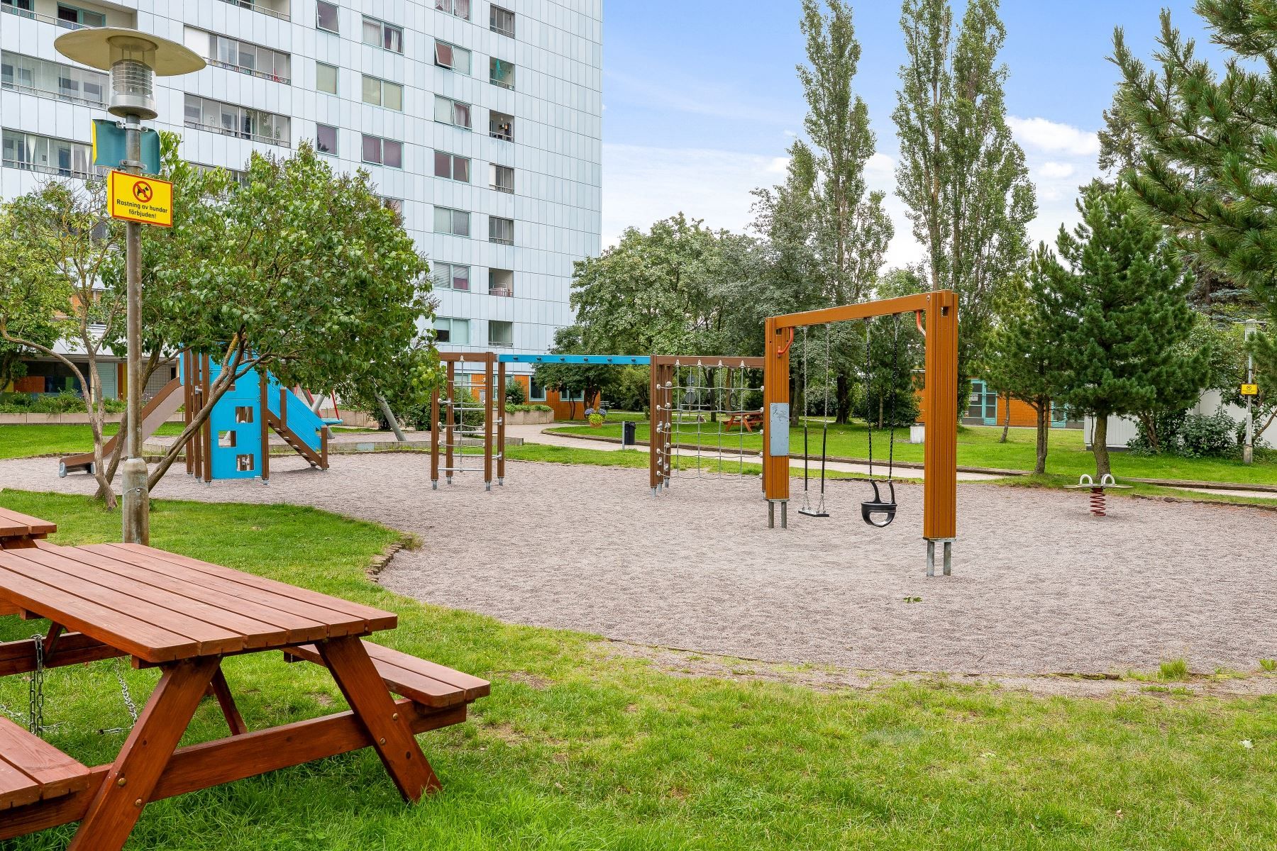 Barnvänliga ytor runt omkring