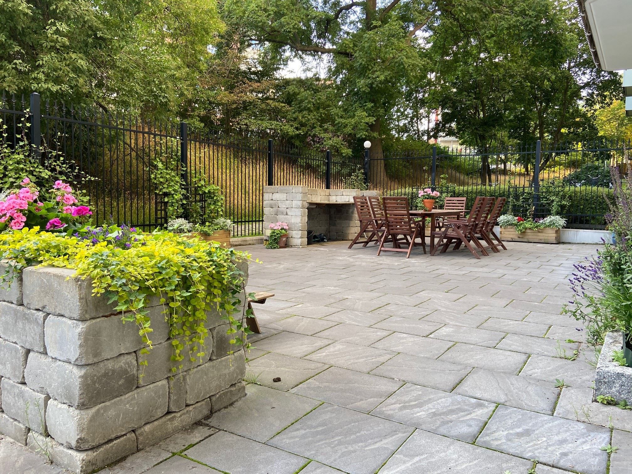 Mysig innergård