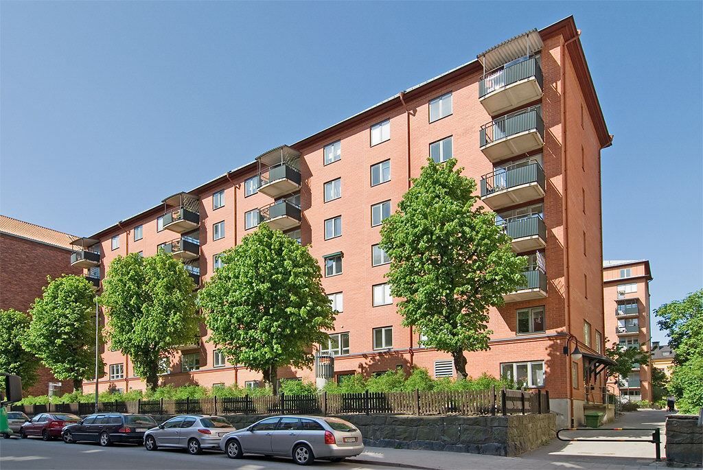 Huset sett från Arbetargatan