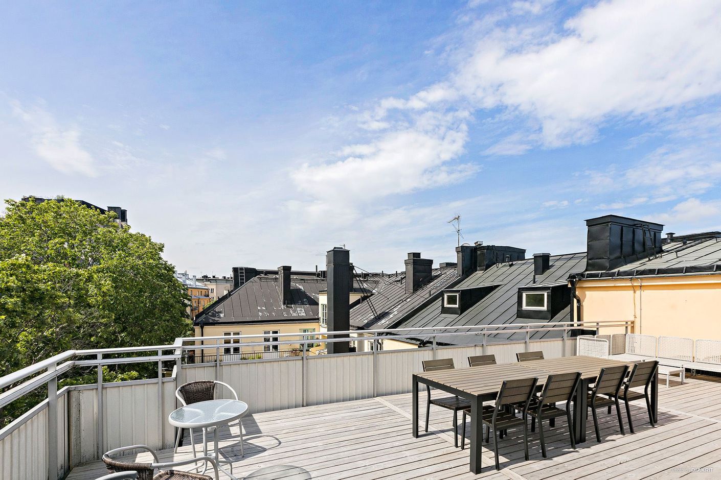 Föreningens gemensamma takterrass